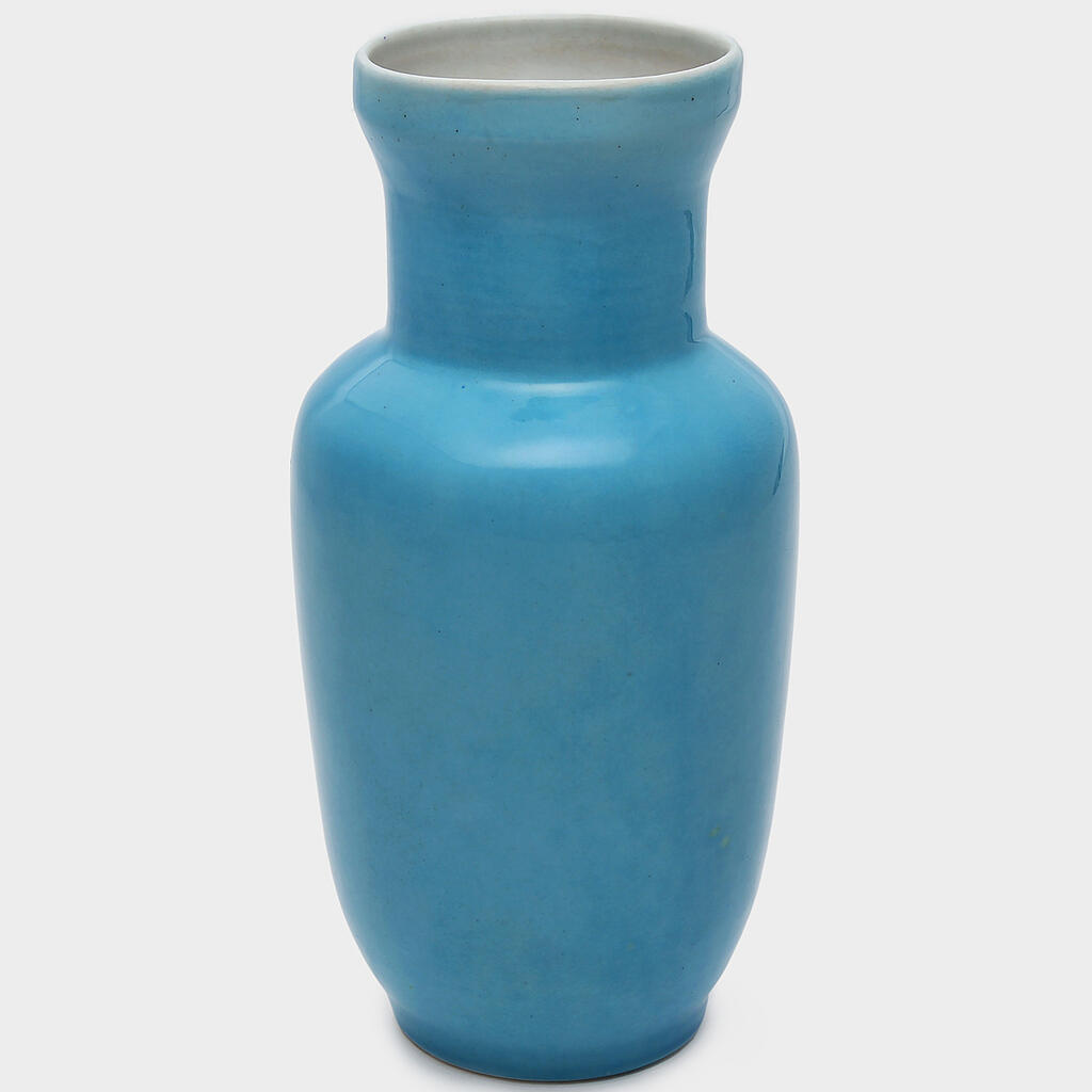VASO CERÂMICA AZUL