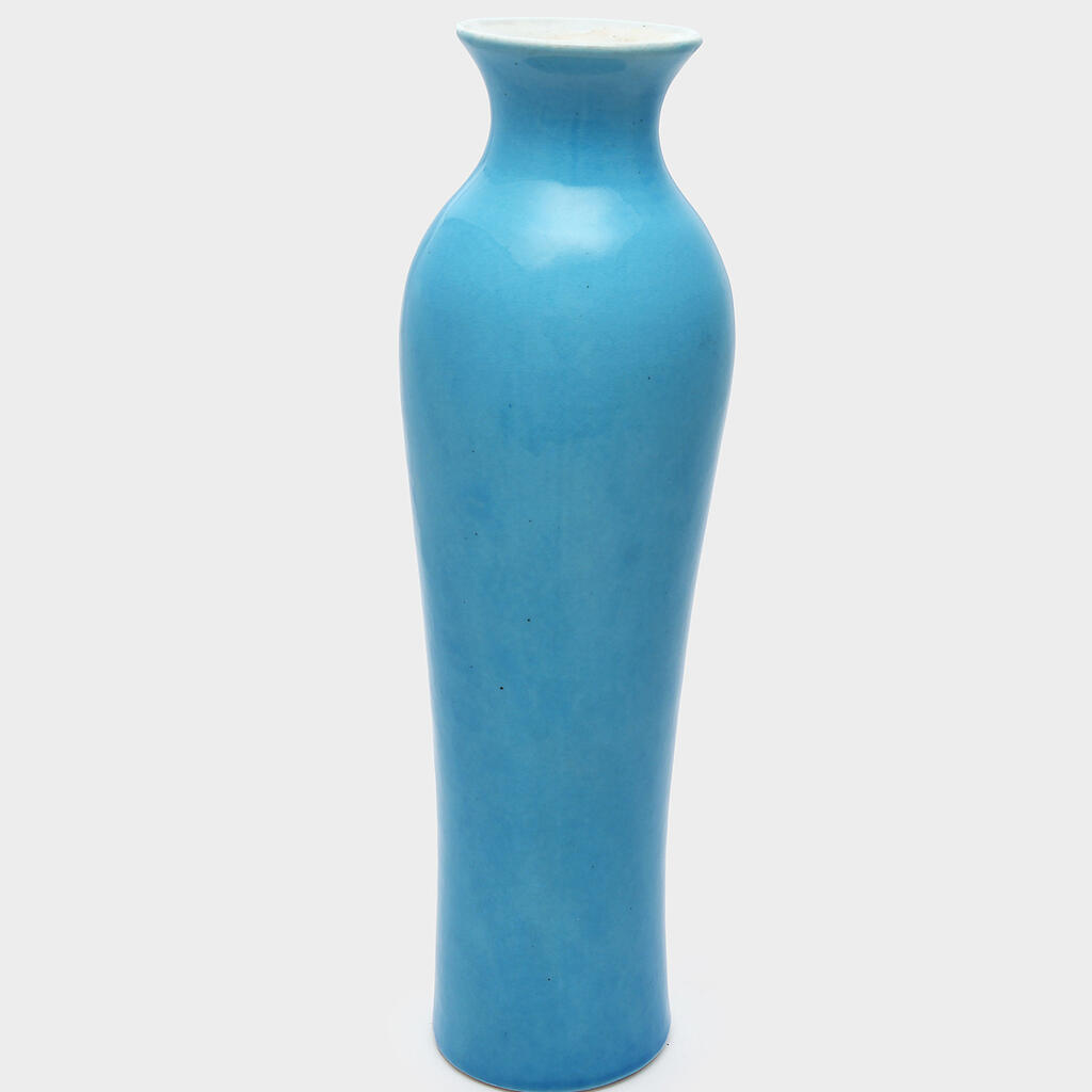 VASO CERÂMICA AZUL CLASSICO