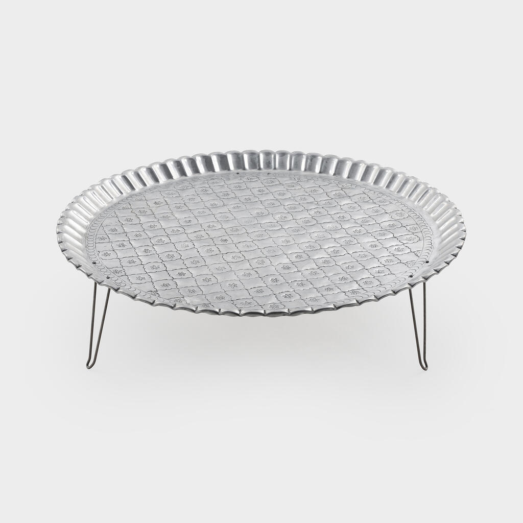 BANDEJA REDONDA PRATA FORMA