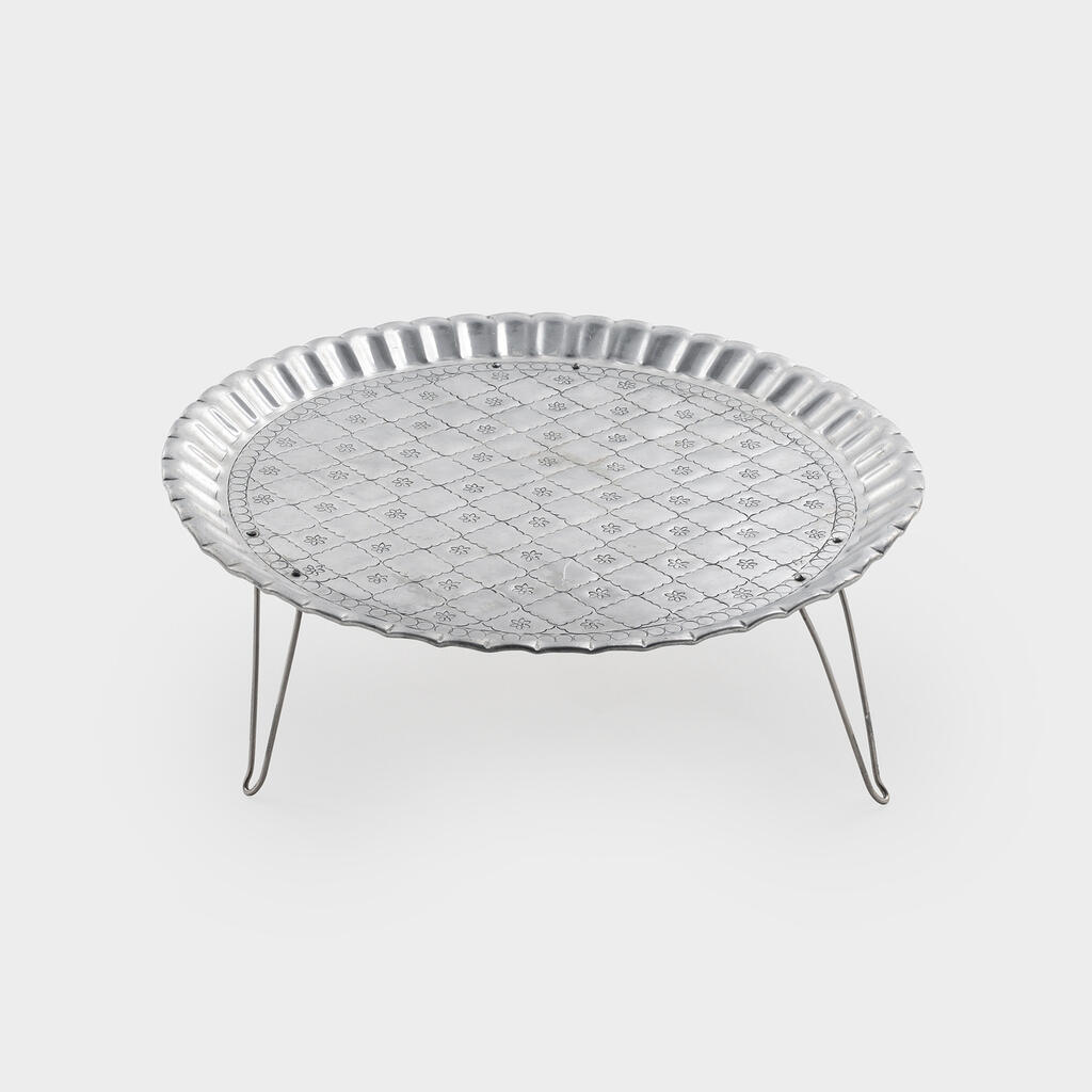BANDEJA REDONDA PRATA FORMA