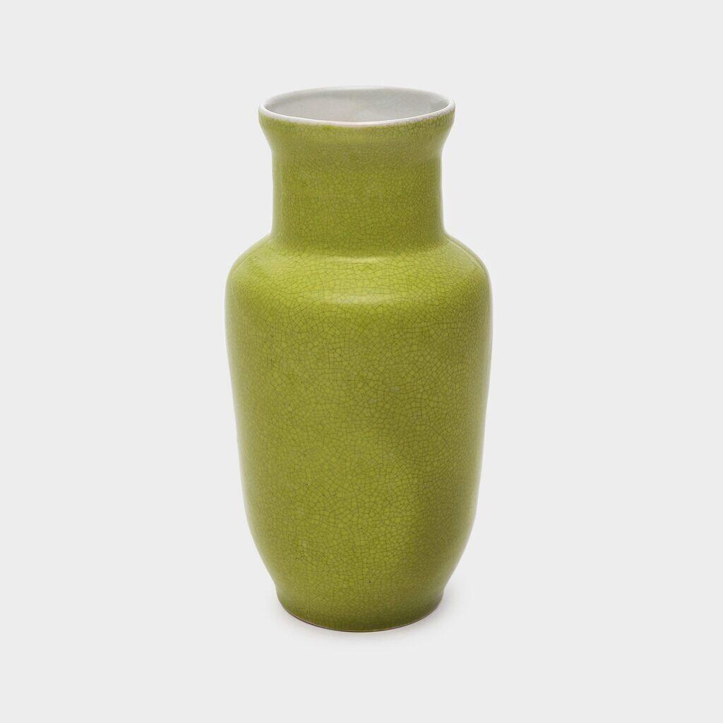 VASO CERÂMICA VERDE