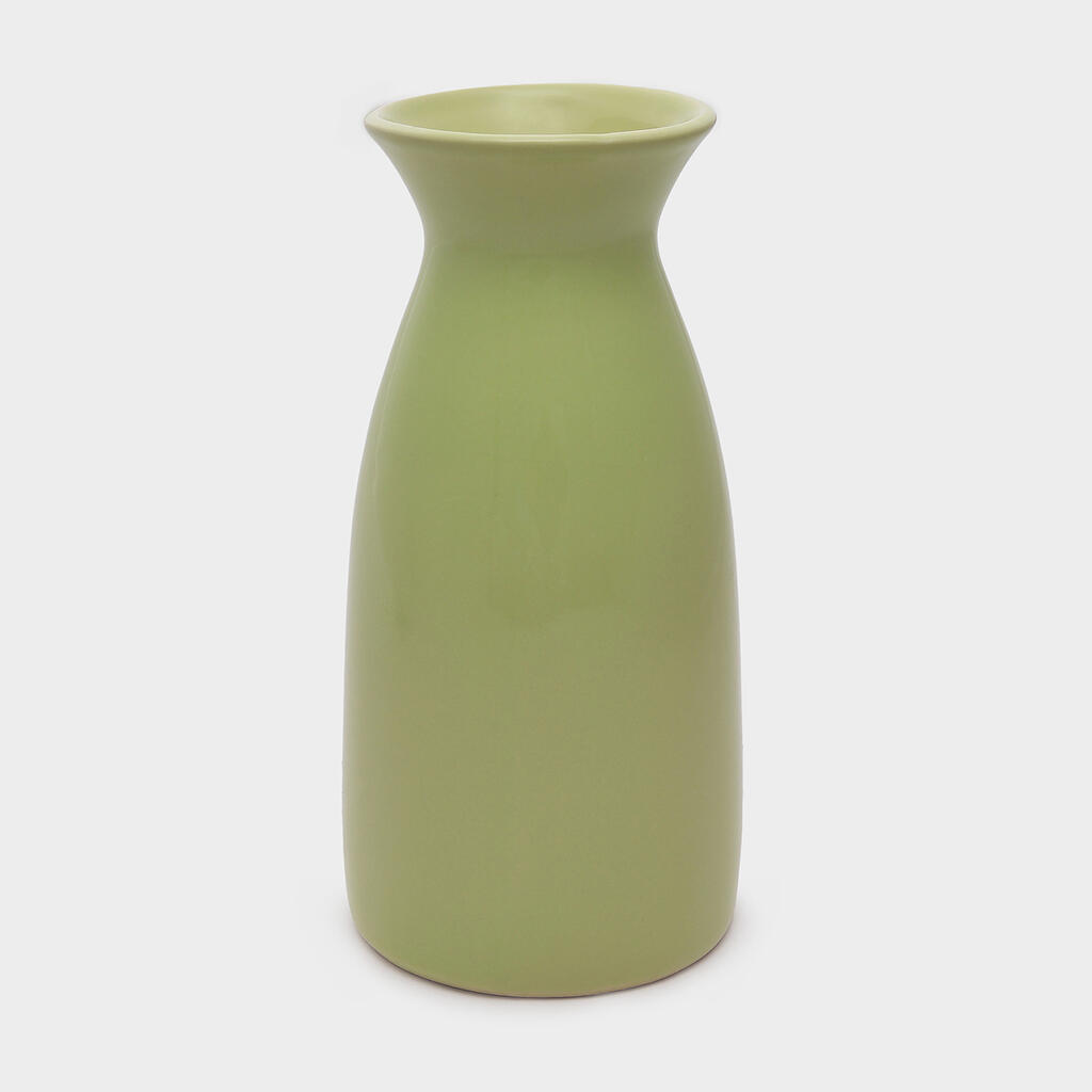 VASO CERÂMICA VERDE