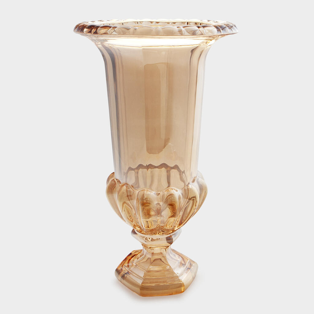 VASO CRISTAL DOURADO GOMOS - GG