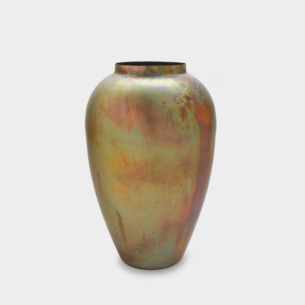 VASO FERRO DOURADO BOJUDO