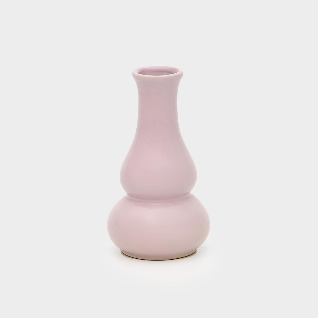 VASO PORCELANA LILÁS GARGALO