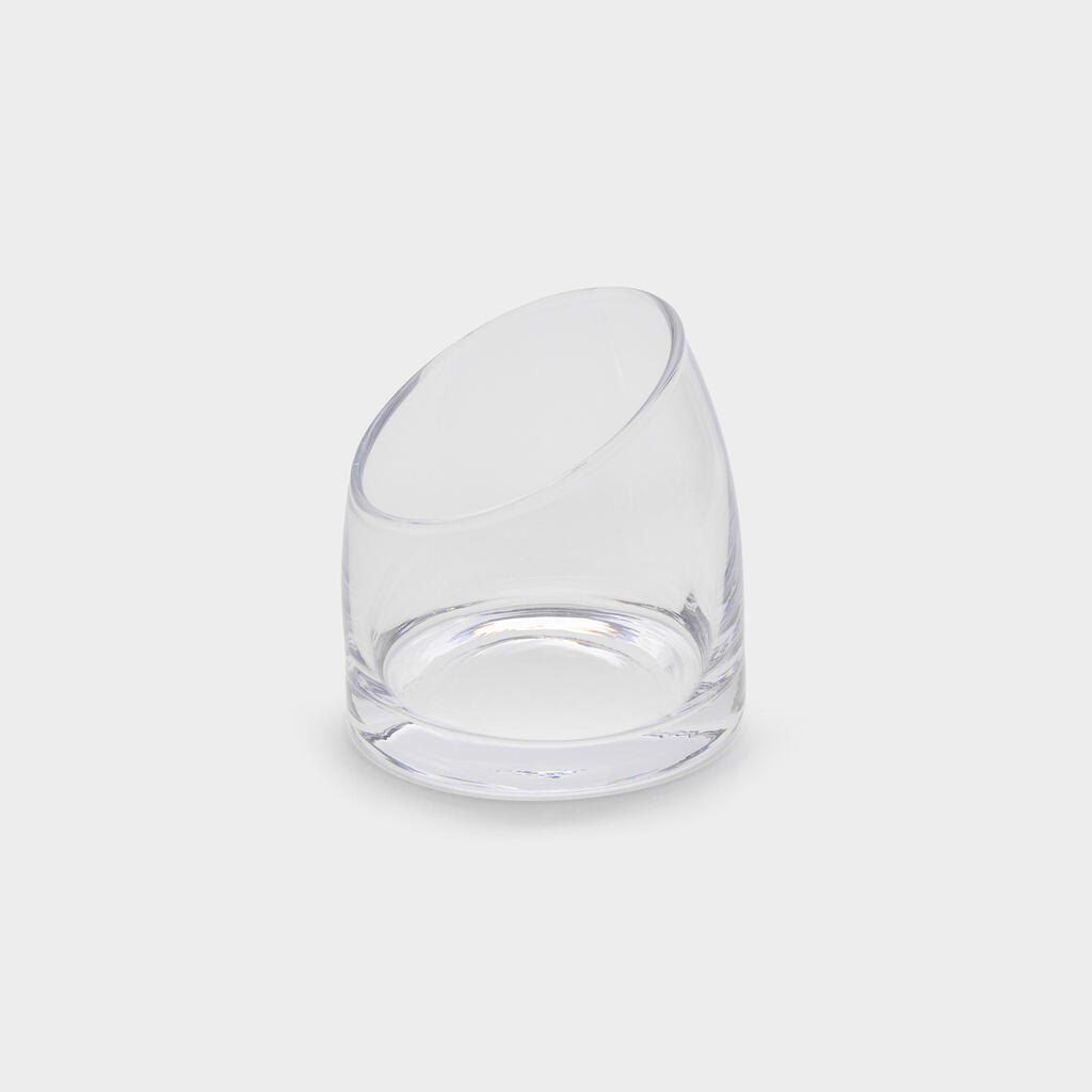 VASO VIDRO BOCA TORTA - P