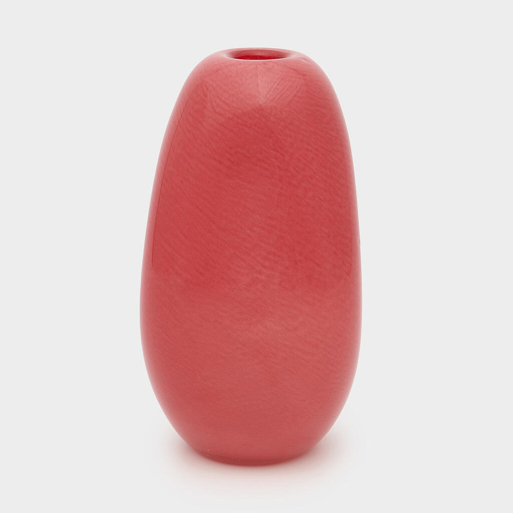 VASO VIDRO ROSA BOJUDO