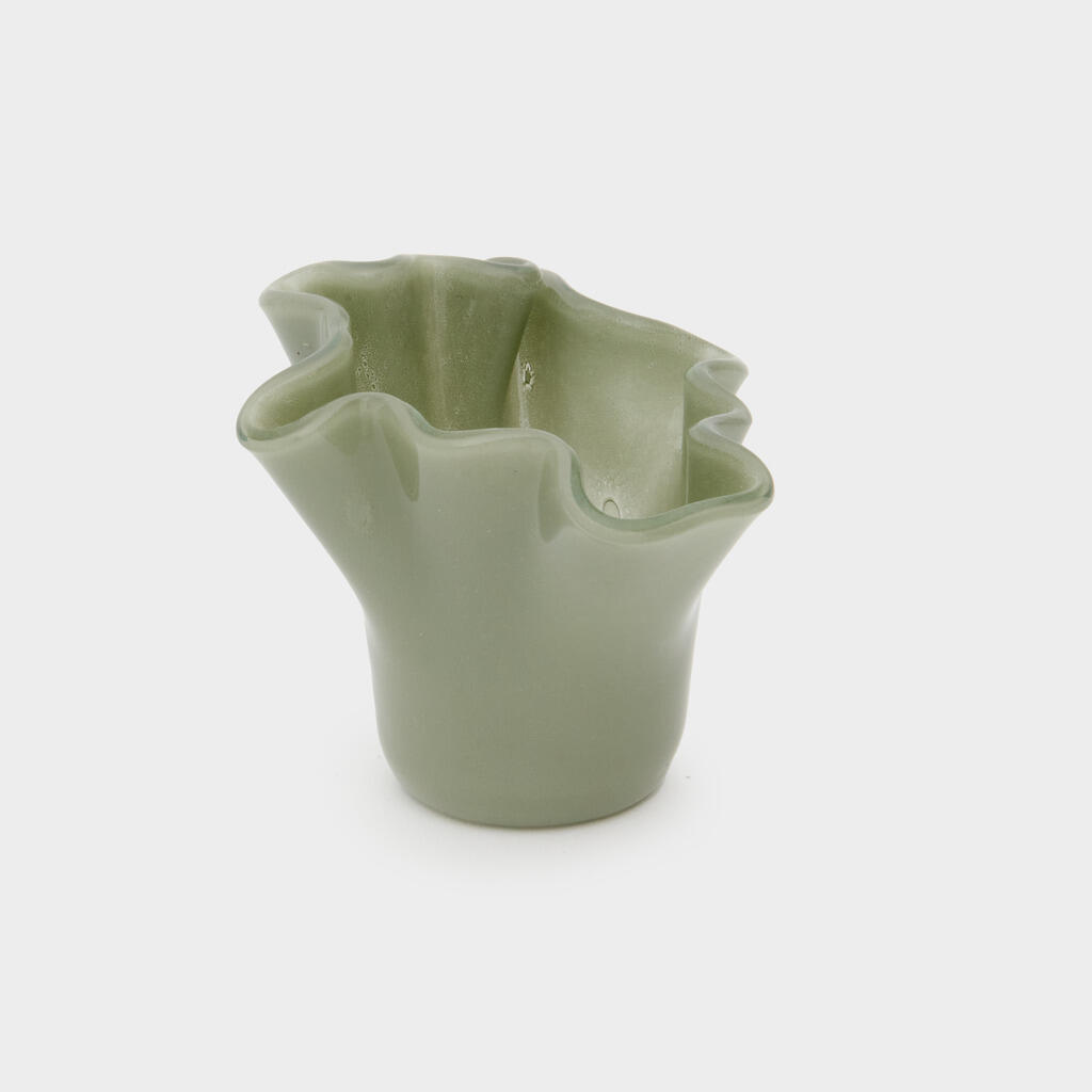 VASO VIDRO CELADON P