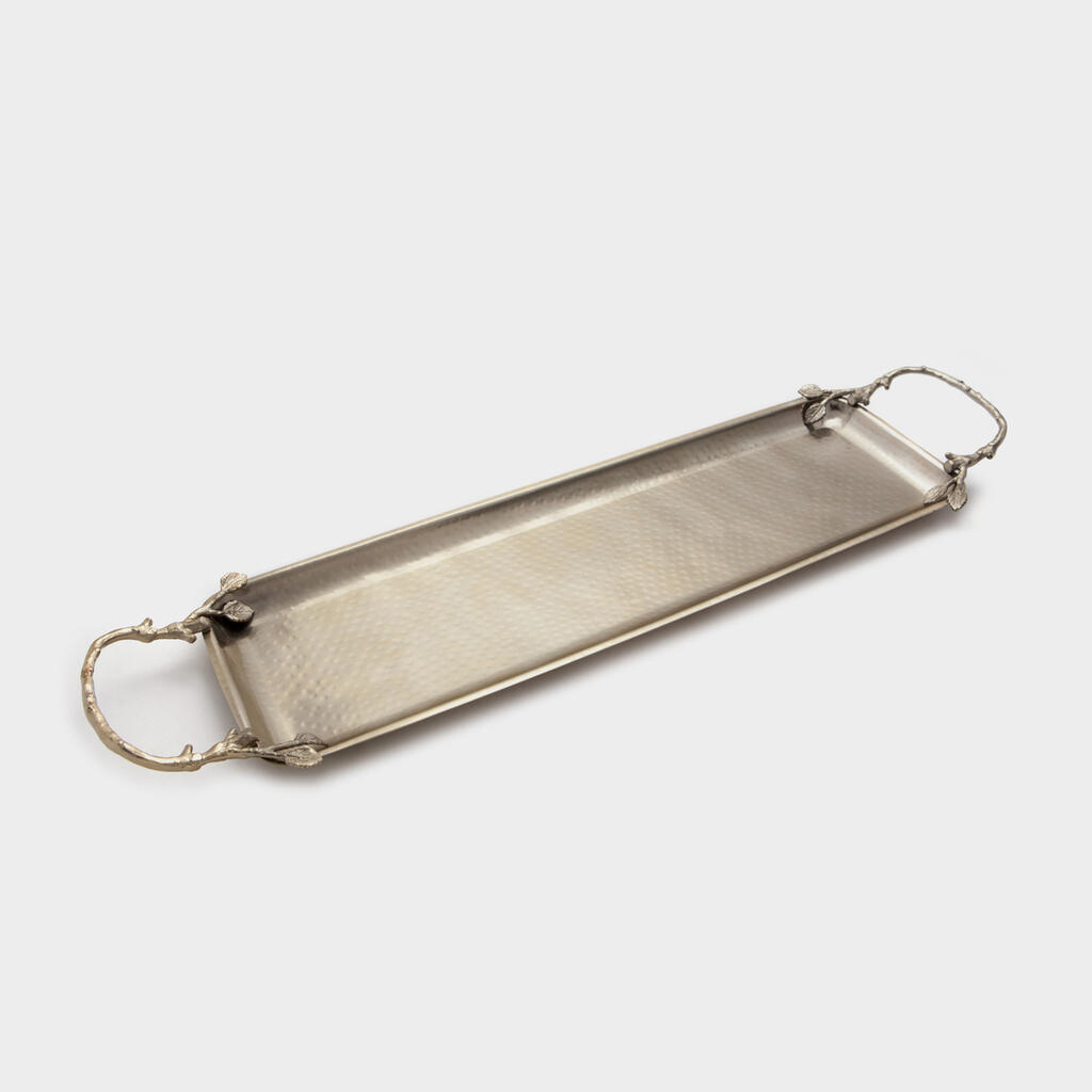 BANDEJA RETANGULAR DOURADO VELHO VELHO