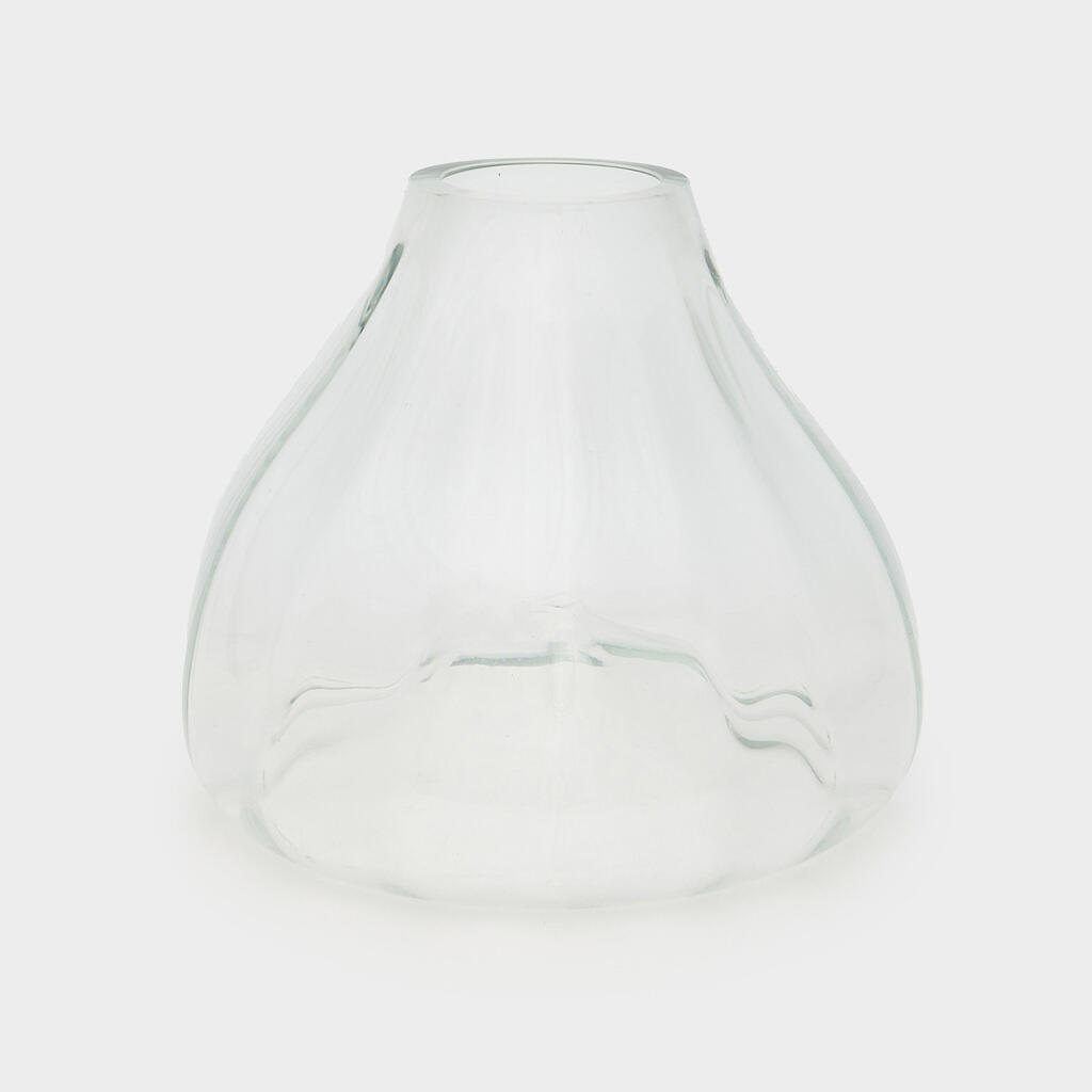 VASO VIDRO SOPRADO CANELADO GROSSO