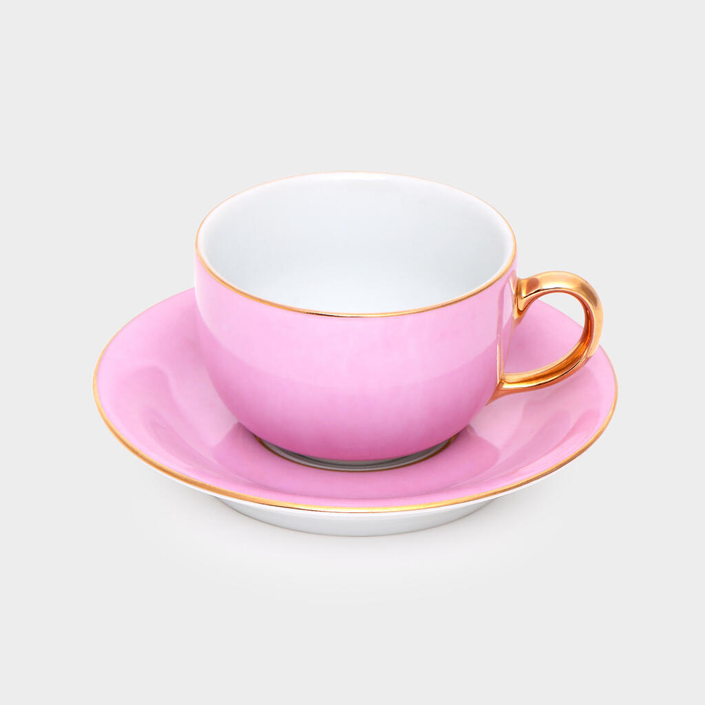 XÍCARA CAFÉ BORDA ROSA NOVO
