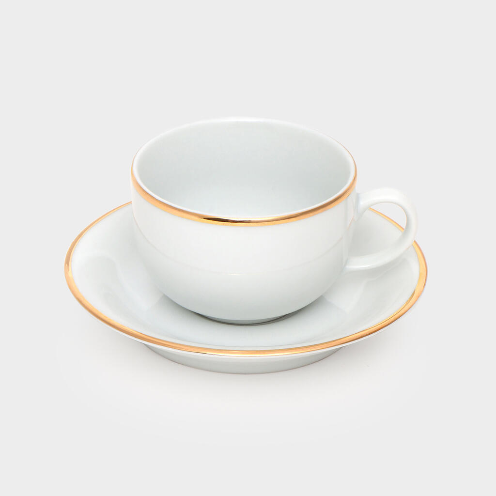 XÍCARA CAFÉ FILETE OURO