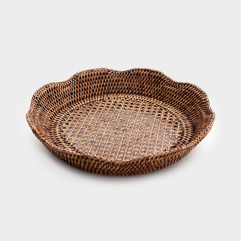 BANDEJA REDONDA VIME ONDULADA