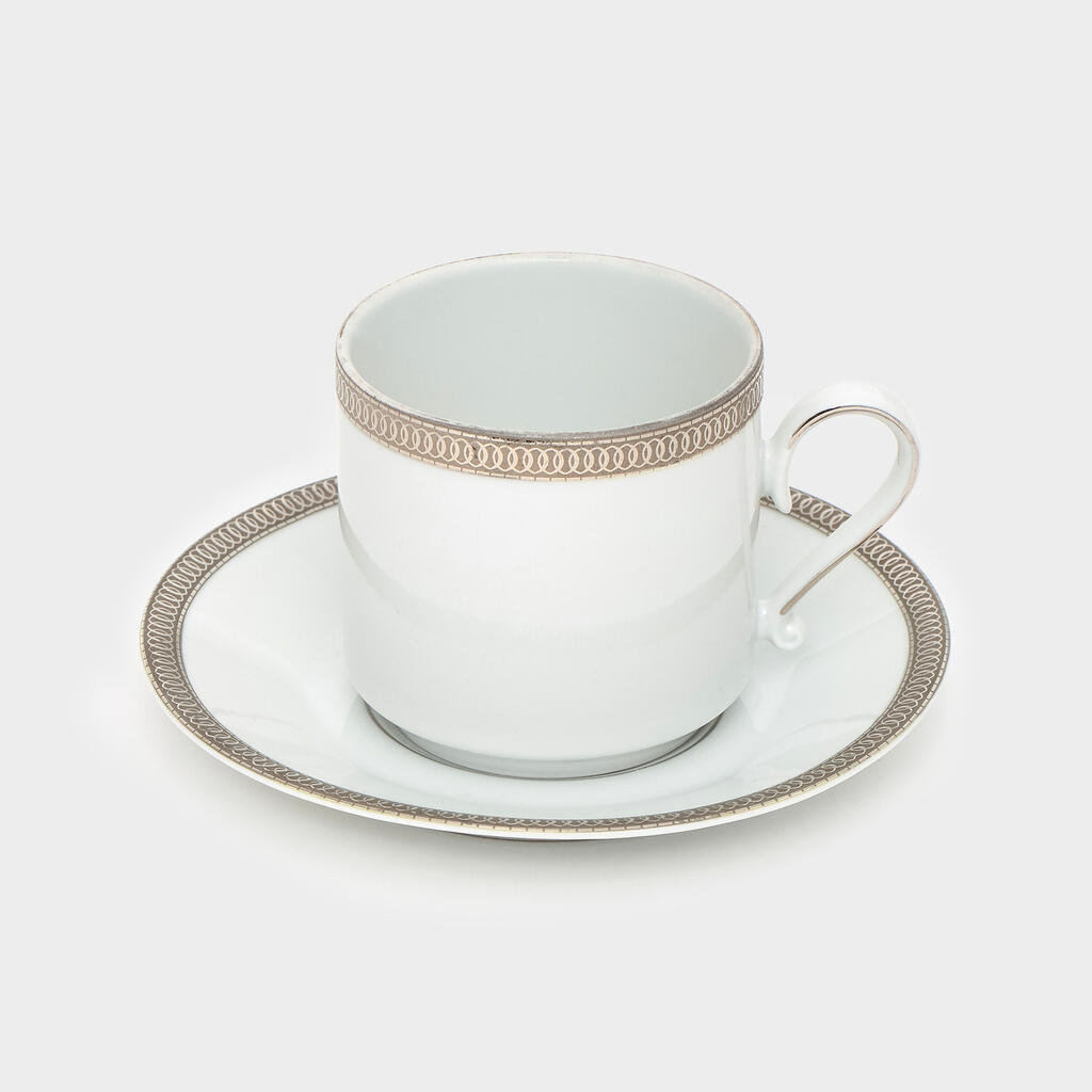 XÍCARA CHÁ FRISO PRATA