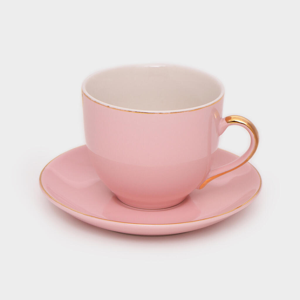 XÍCARA CHÁ ROSA CLARO