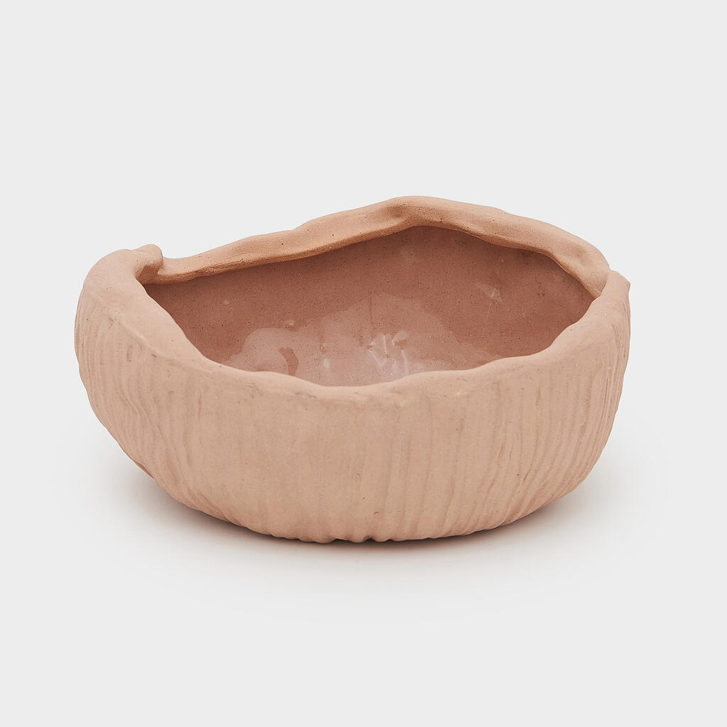 BOWL ORGÂNICO CERÂMICA ROSA