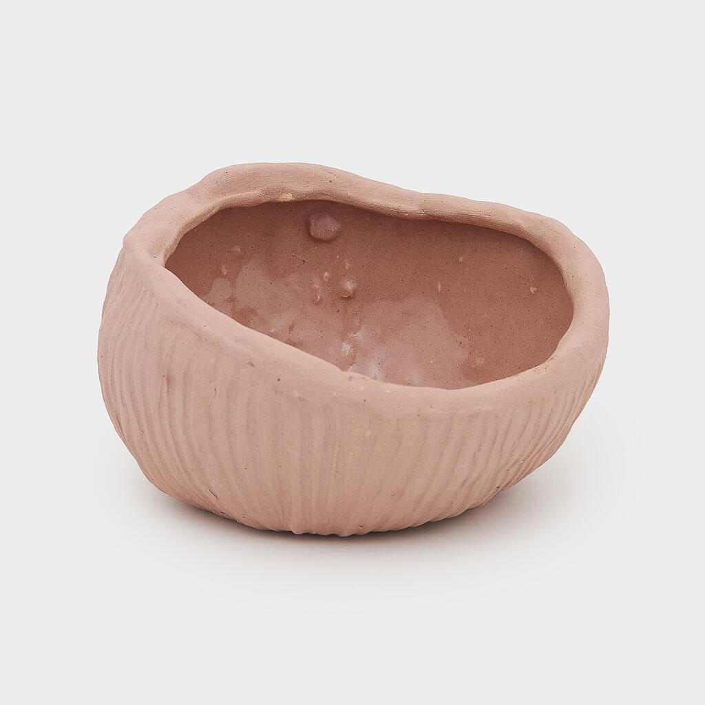 BOWL ORGÂNICO CERÂMICA ROSA