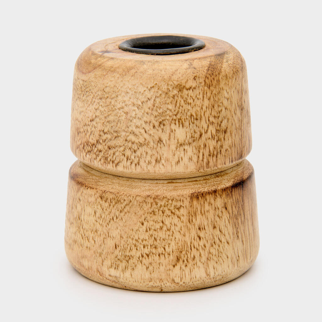 CASTIÇAL MADEIRA BOLOTA SIMPLES