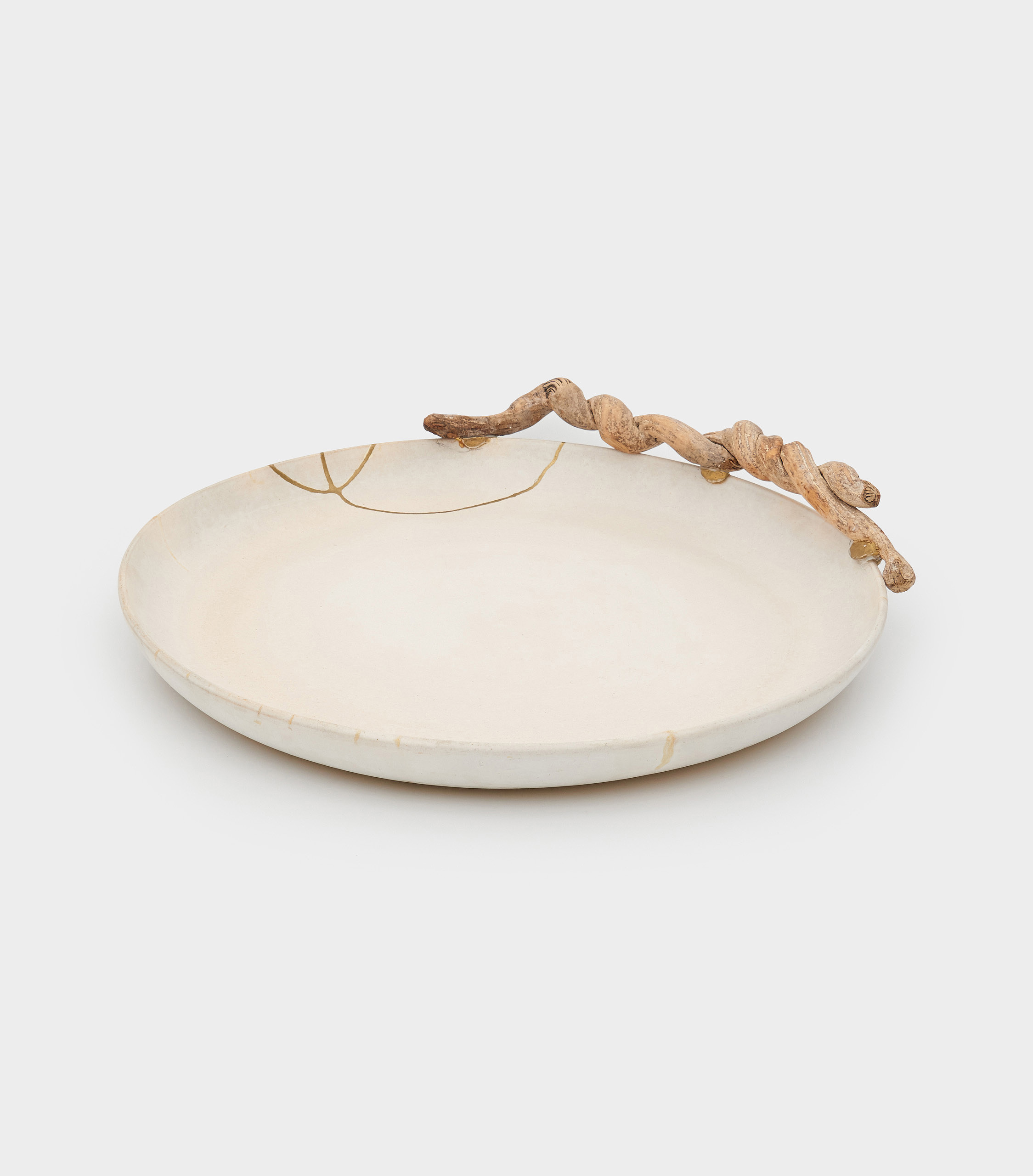 TRAVESSA LUA CERÂMICA N.O CRU DOURADO TRONCO