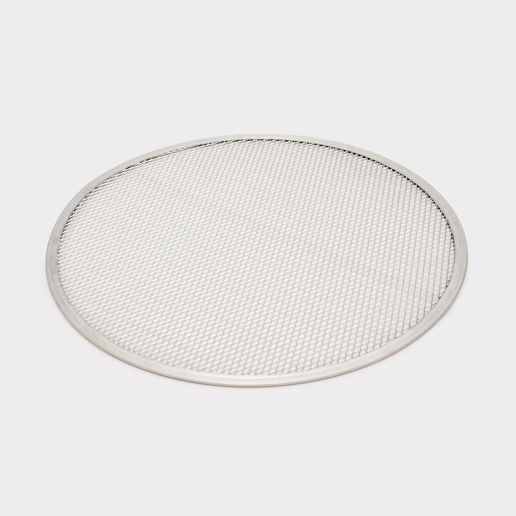 BANDEJA REDONDA ALUMÍNIO TRAMADO