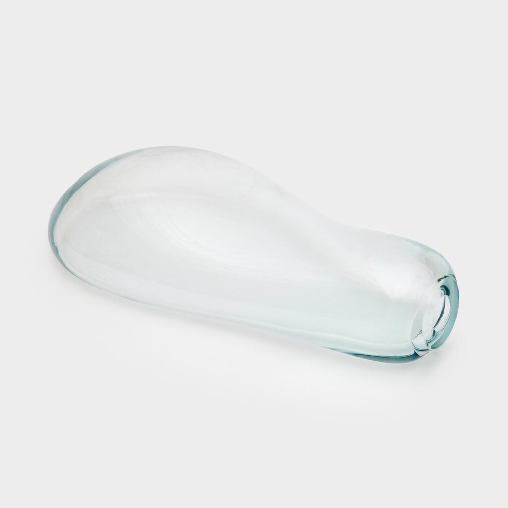 ESCULTURA GOTA VIDRO SOPRADO VAZADA