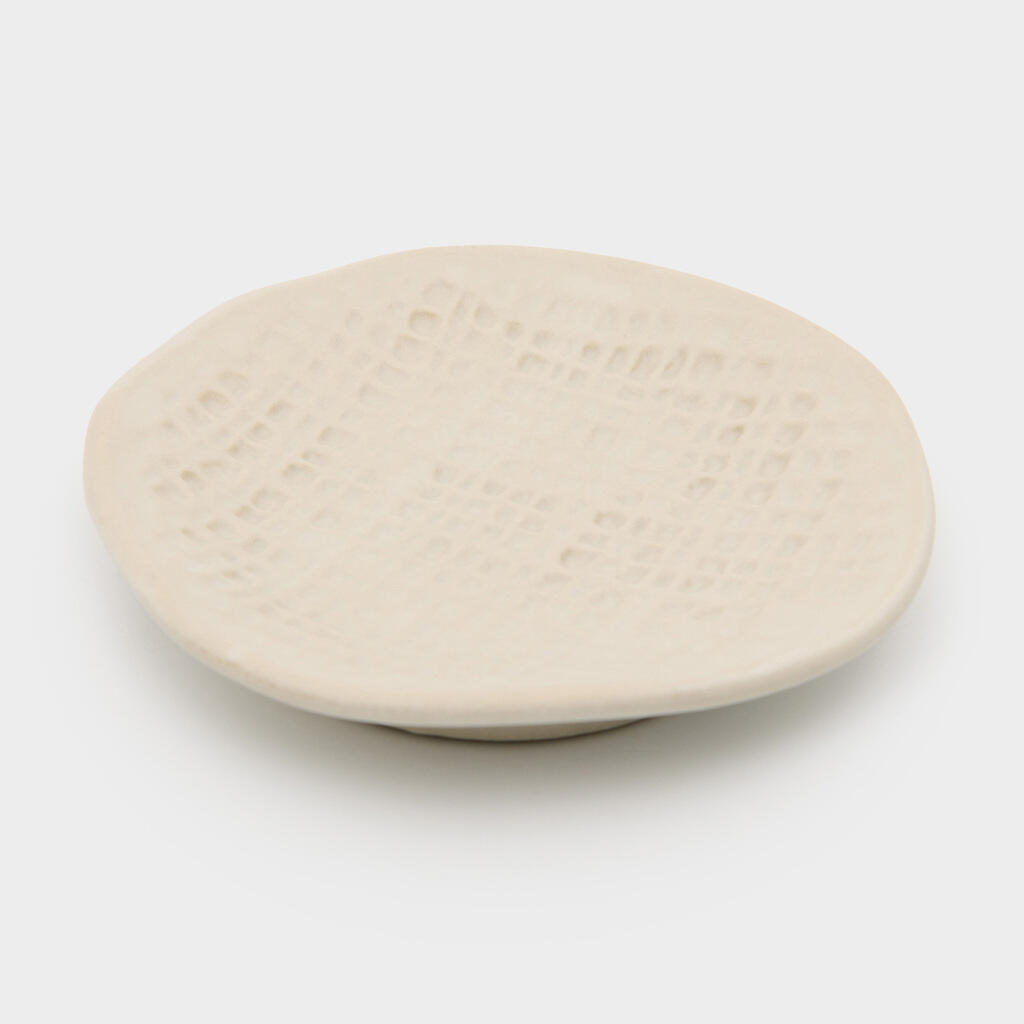 PRATO CERÂMICA CRU FOSCO JUTA - MINI