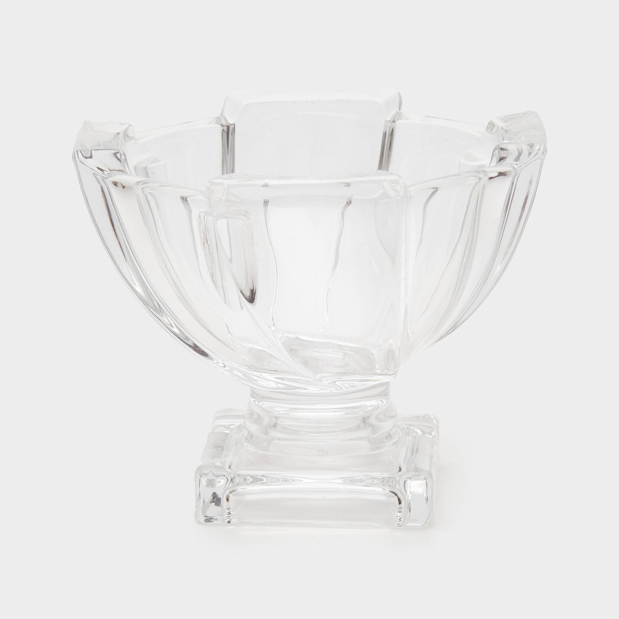 TIGELINHA VIDRO 4 PONTAS COM PÉ