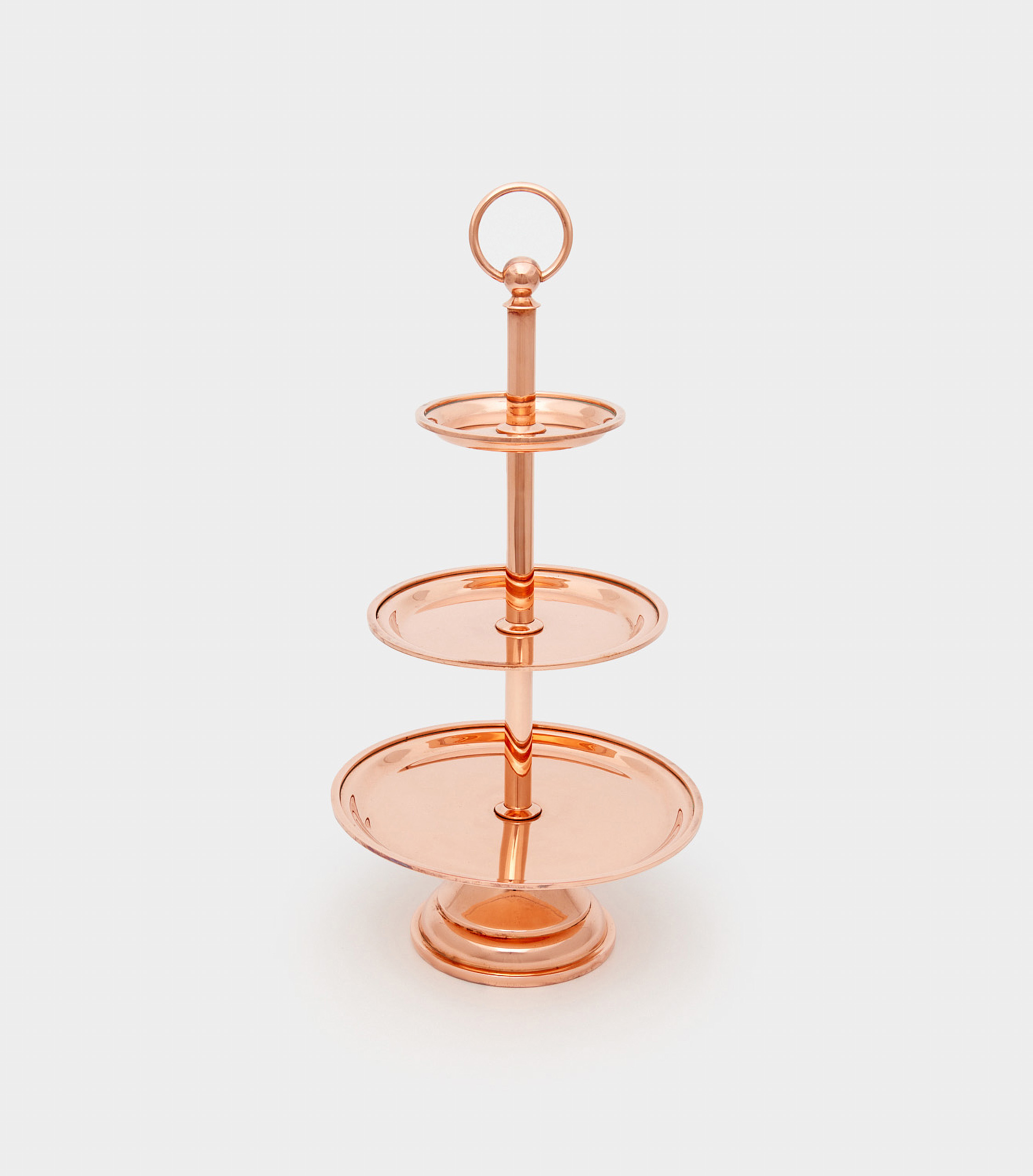 BOLEIRA COBRE 3 ANDARES