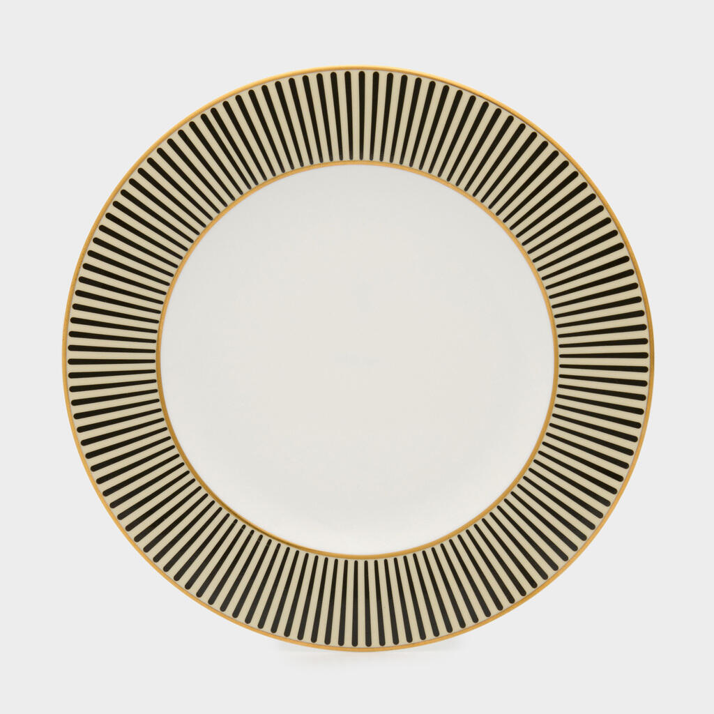 PRATO PÃO BORDA CAMURÇA LINHA PRETA GROSSA