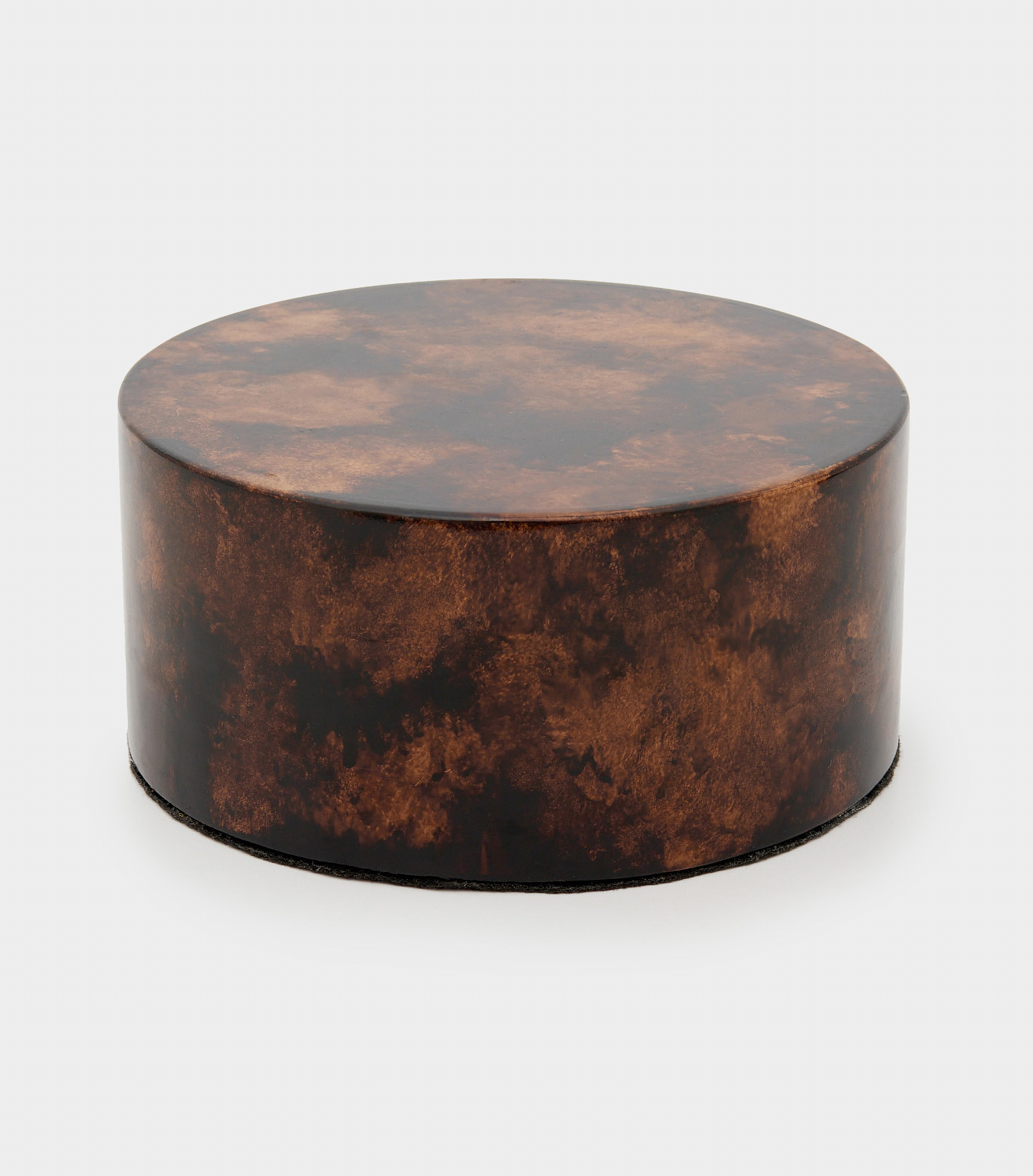 SUPORTE REDONDO MADEIRA TARTARUGA