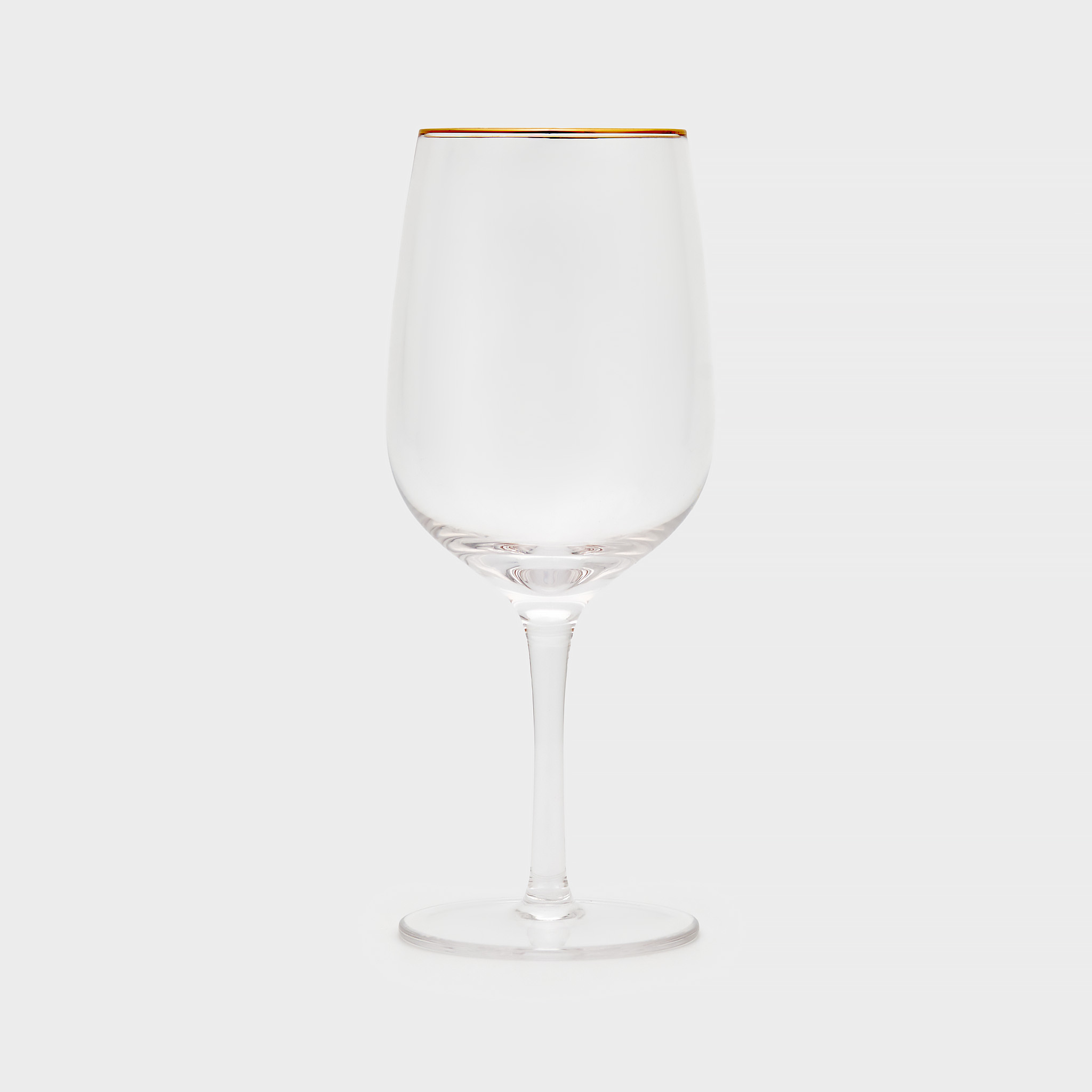 TAÇA ÁGUA FILETE DUPLO OURO ALEMÃO