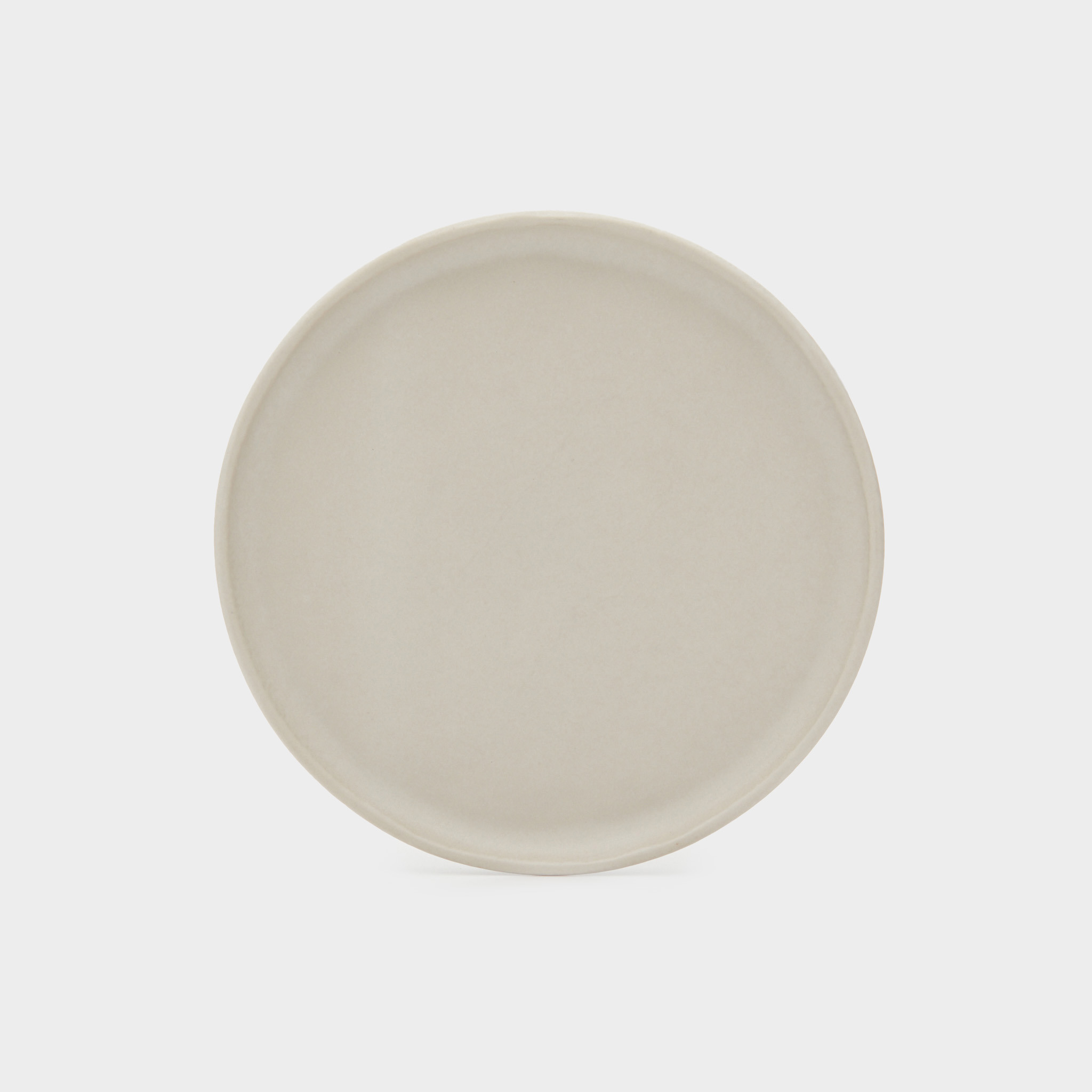 PRATO PÃO CERÂMICA CRU FOSCO ORGÂNICO