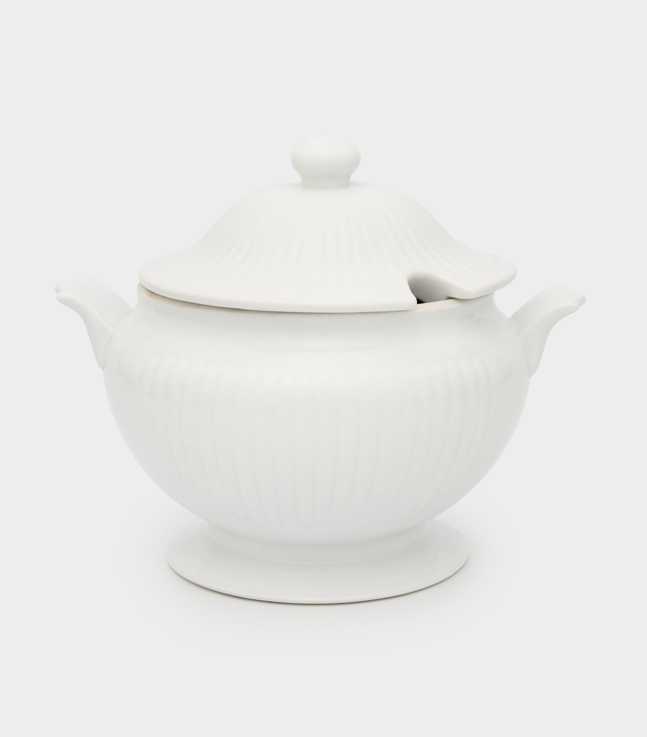 SOPEIRA PORCELANA BRANCA GOMOS