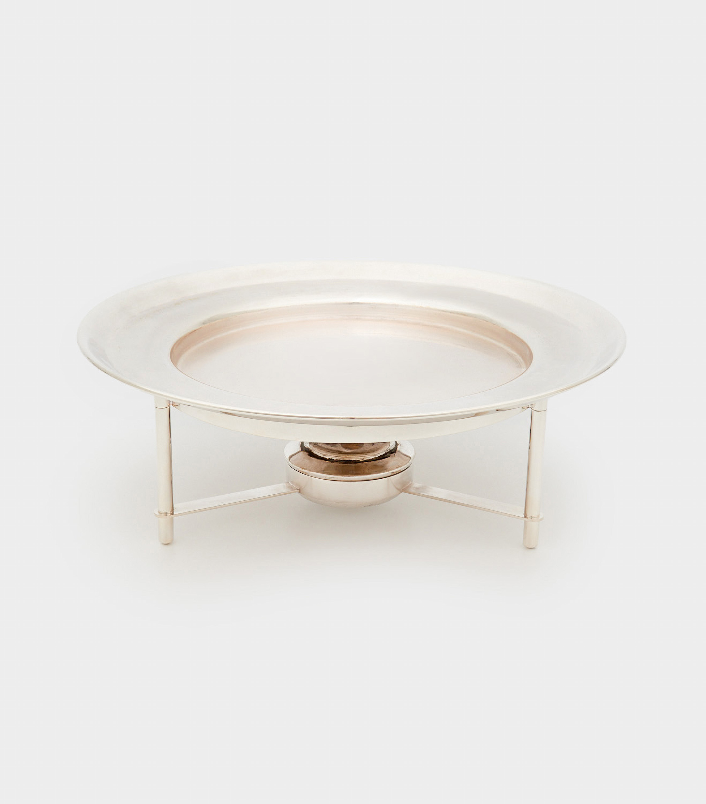 RECHAUD REDONDA PRATA PARA BANHO MARIA (CAÇ194)