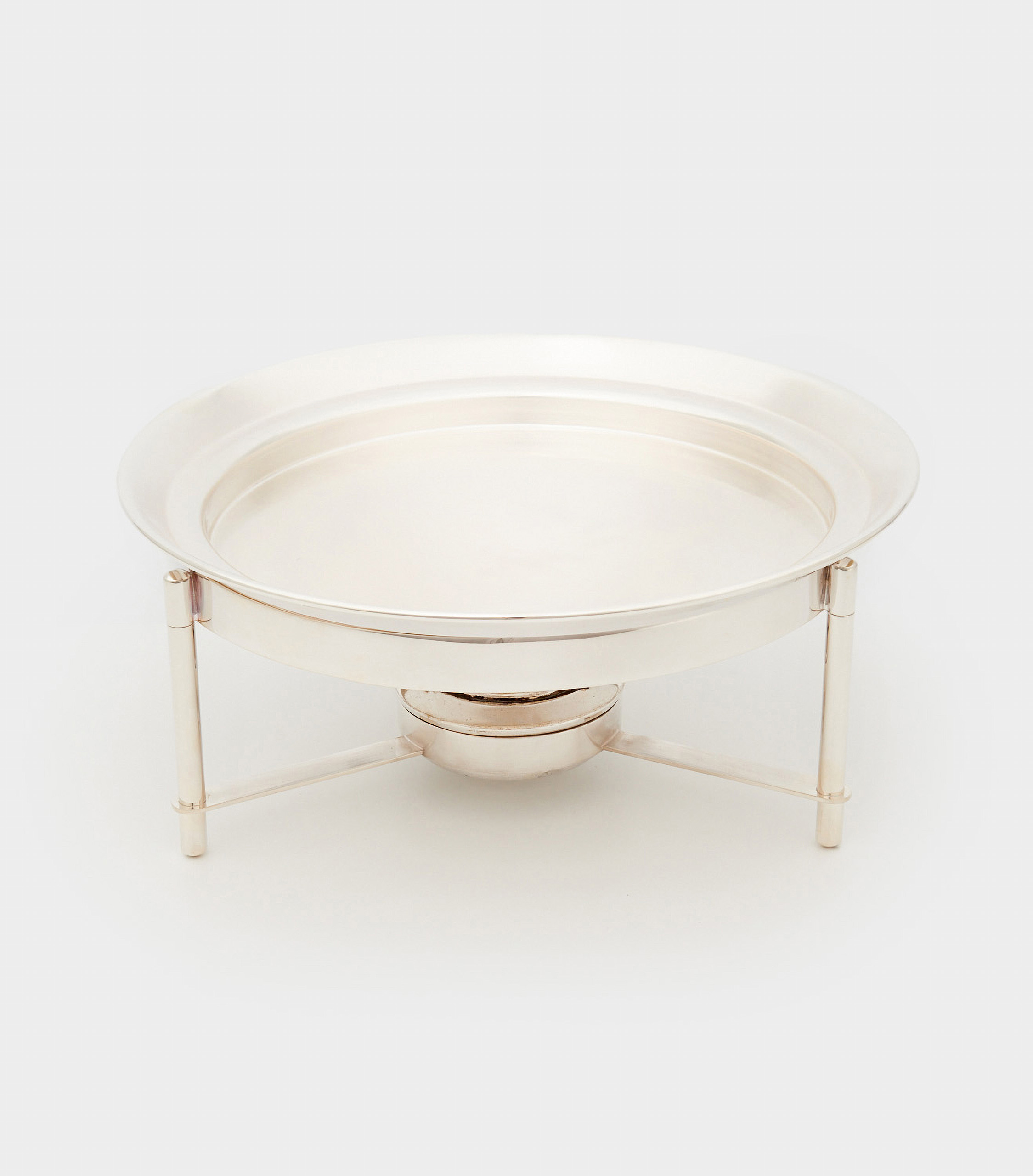 RECHAUD REDONDO PRATA PARA BANHO MARIA (CAÇ193)