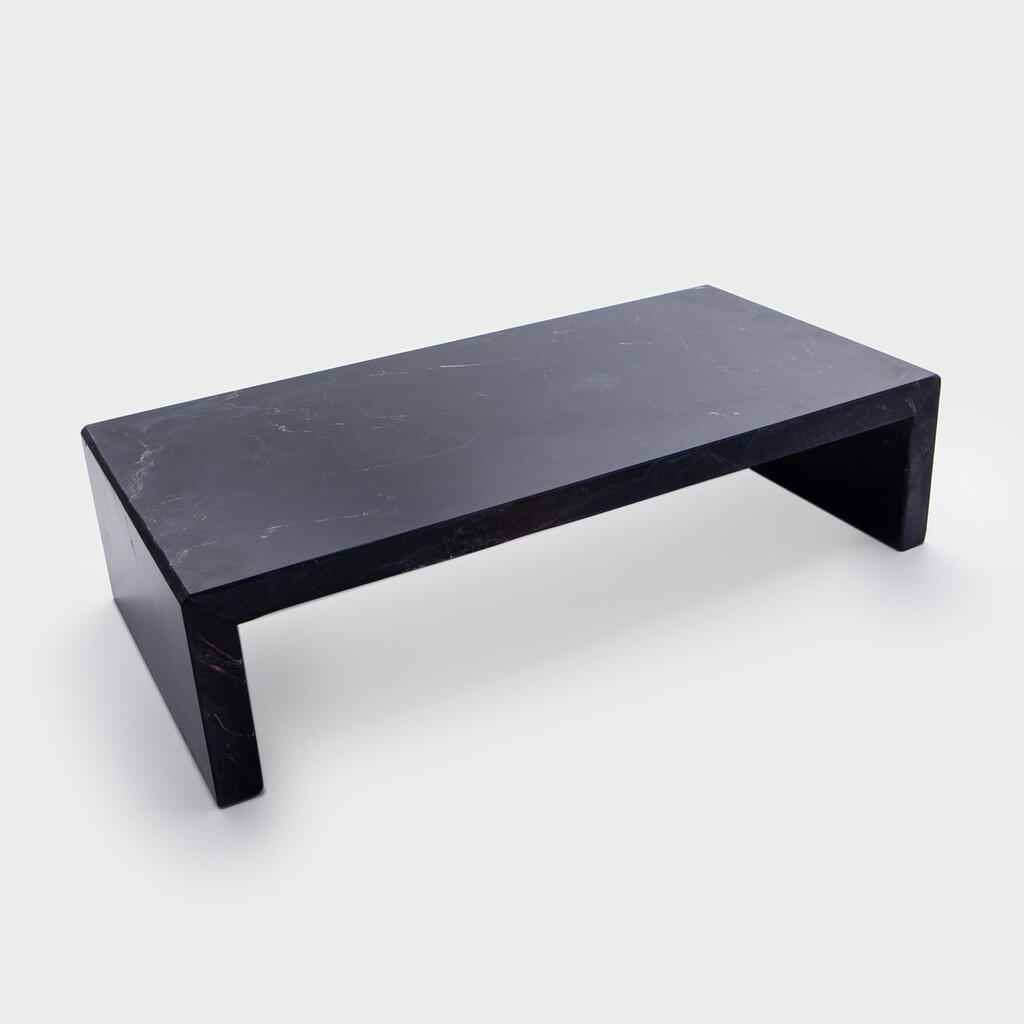 BASE RETANGULAR MÁRMORE PRETO
