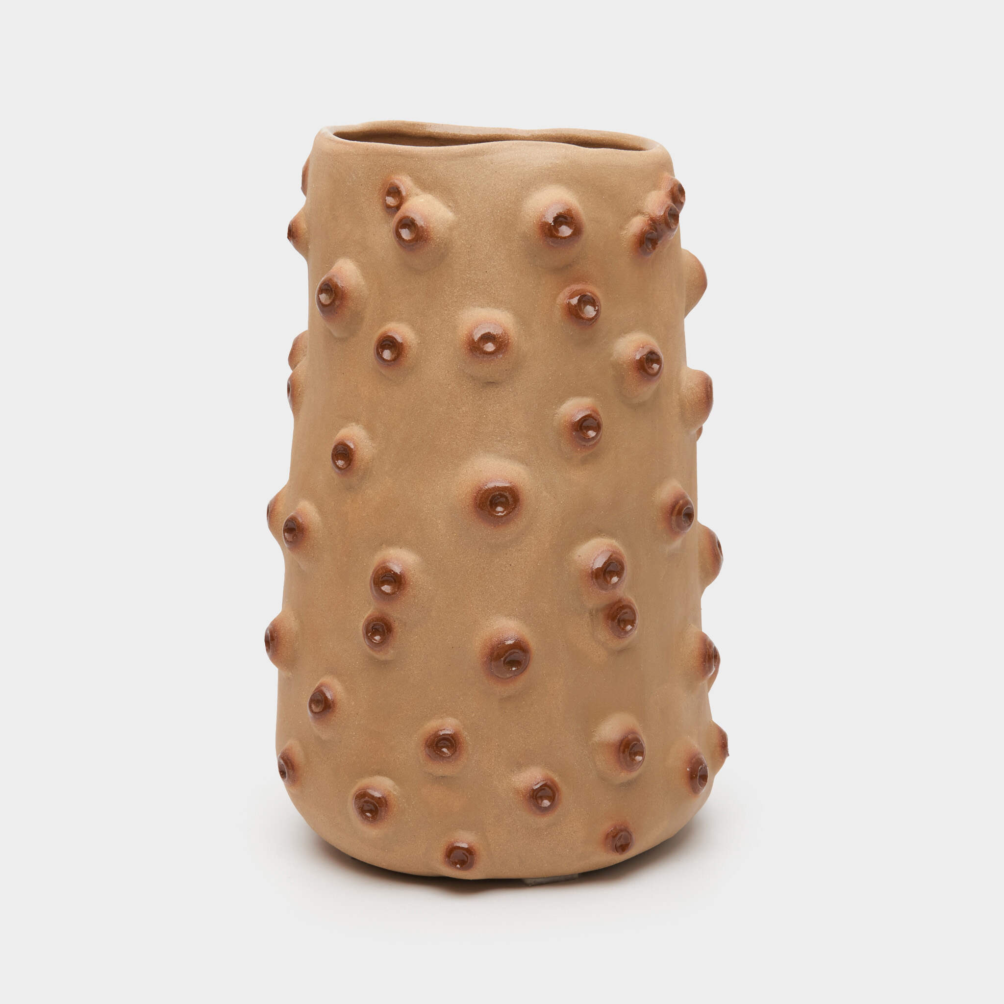 VASO CERÂMICA OCRE CRACA