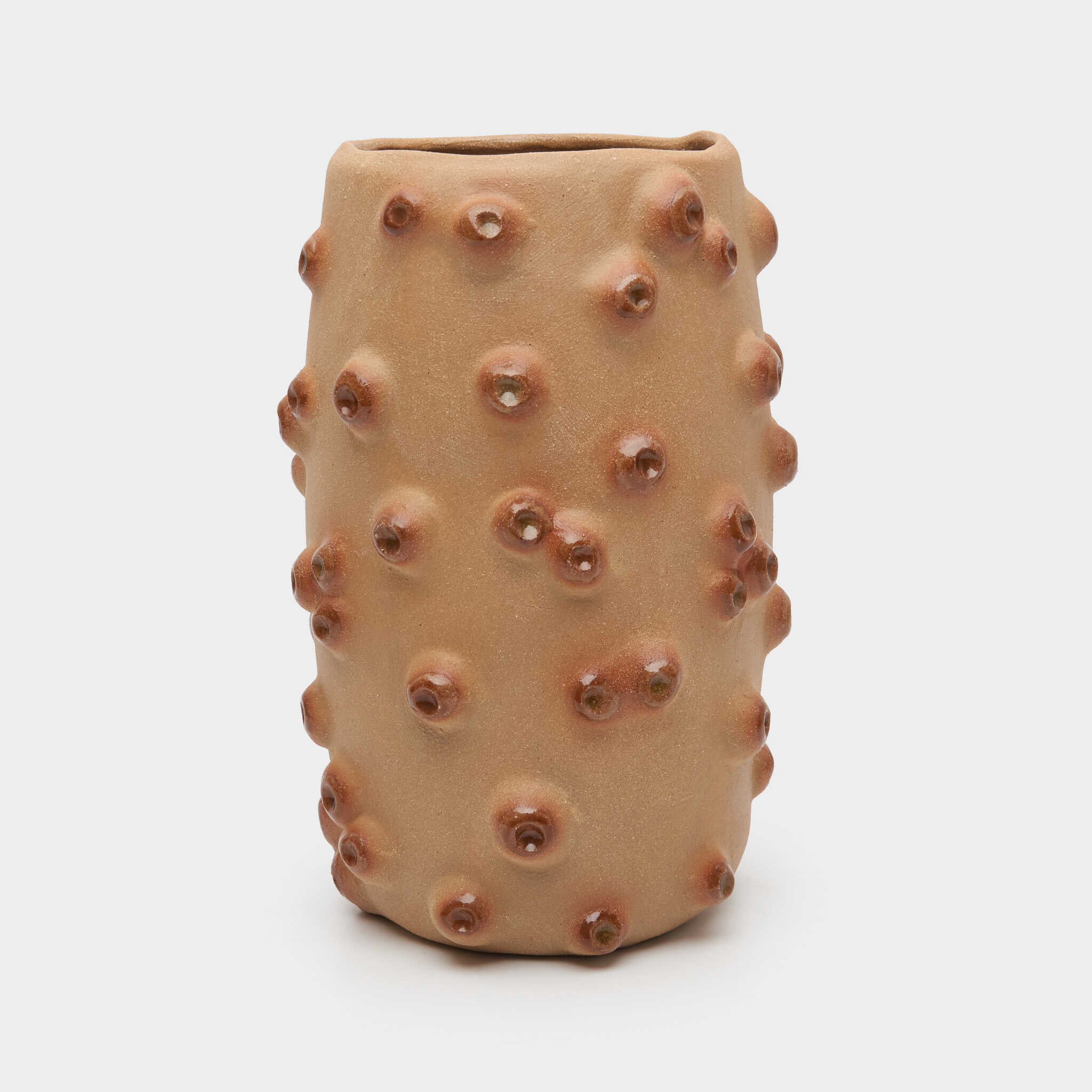 VASO CERÂMICA OCRE CRACA