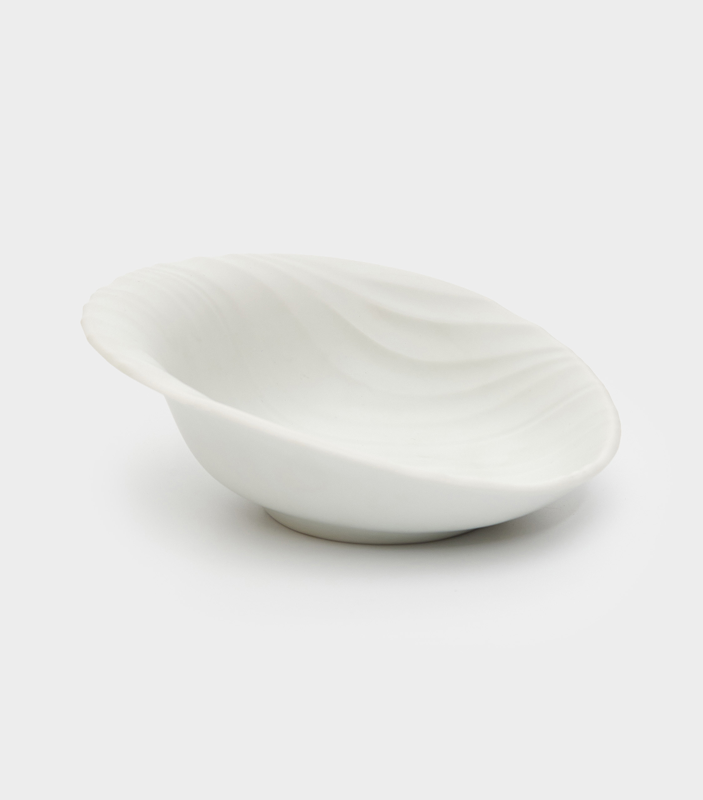 BOWL PORCELANA BRANCO TEXTURA FOSCO