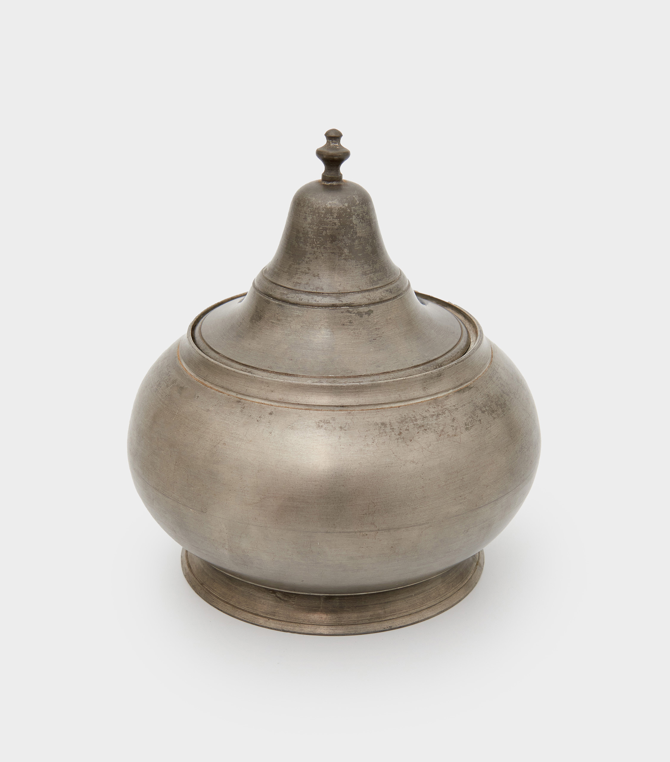 POTE BOJUDO ESTANHO TAMPA PONTUDA