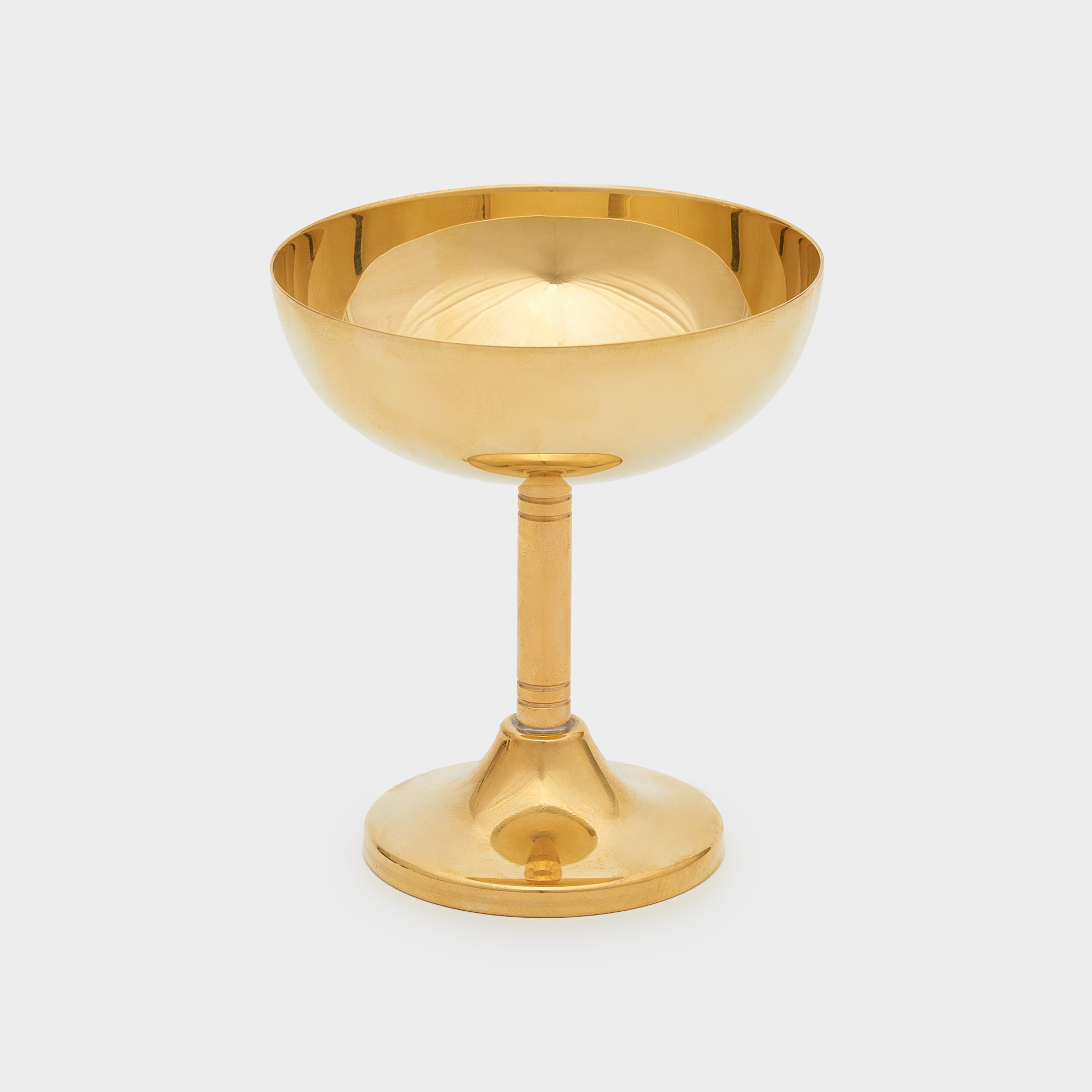 TAÇA DOURADA SORVETE