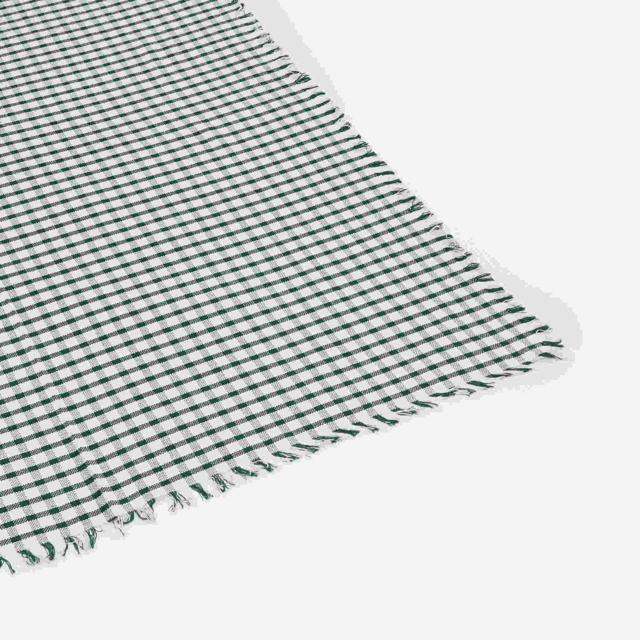 TOALHA ALGODÃO PIC NIC XADREZ VERDE MUSGO