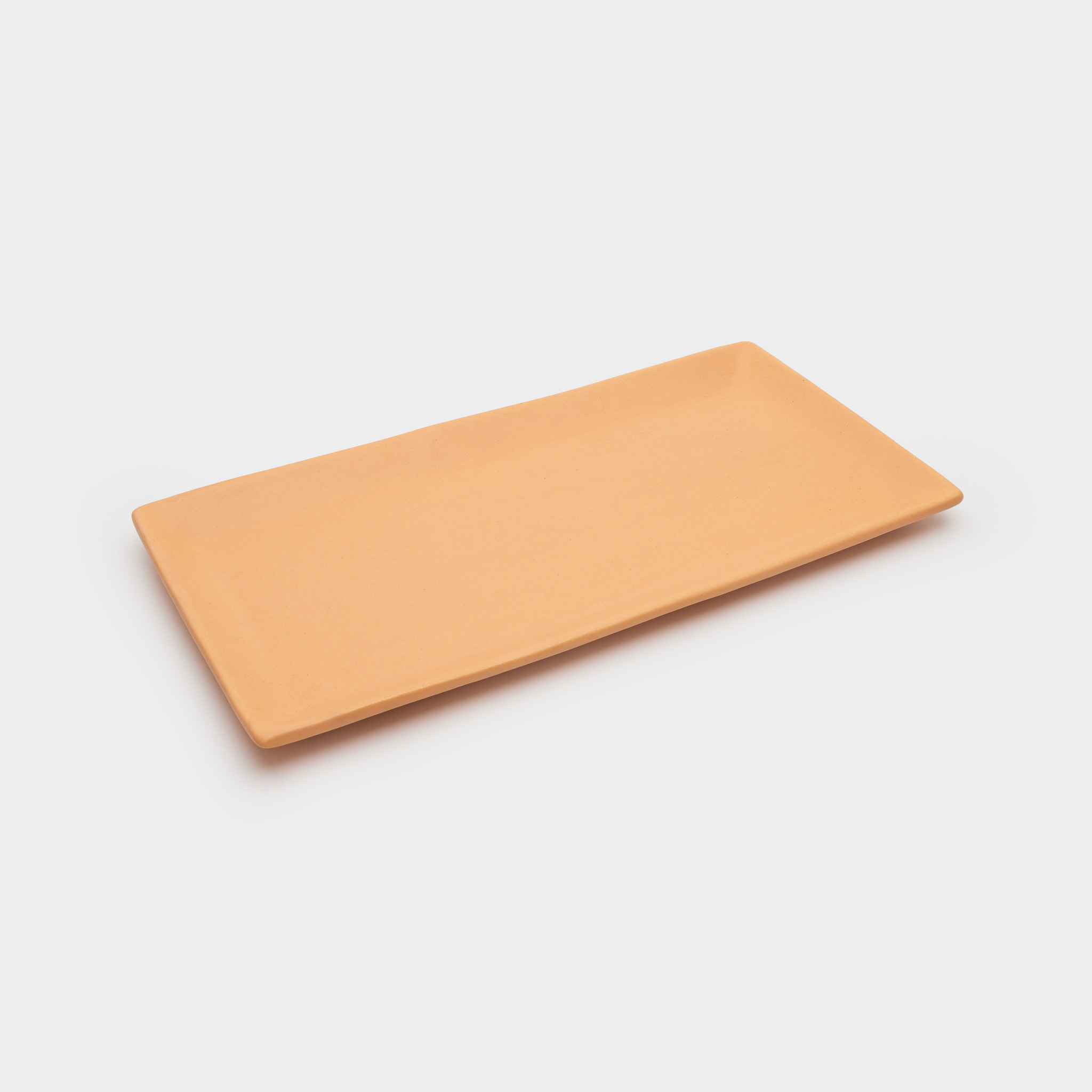 PRATO RETANGULAR CERÂMICA N.O AÇAFRÃO