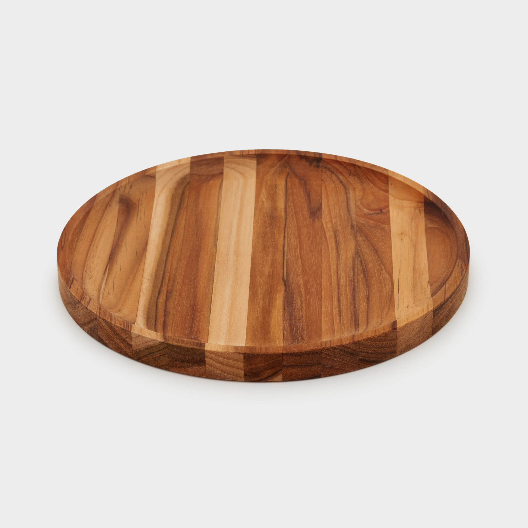 BANDEJA REDONDA MADEIRA TECA