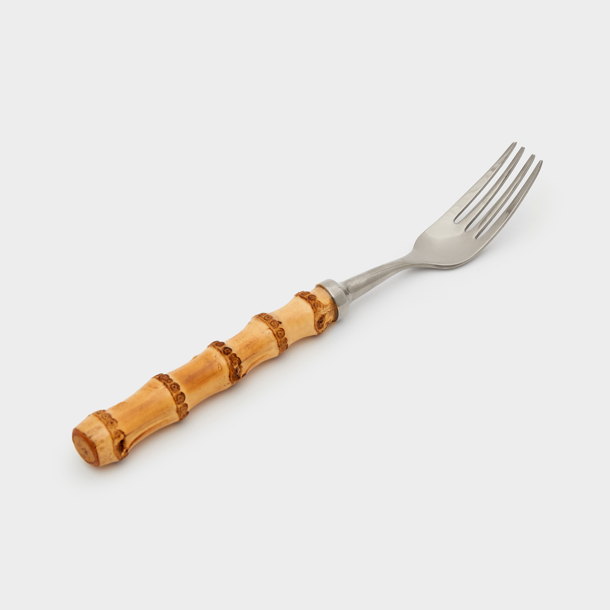 GARFO SOBREMESA BAMBU INOX PARATY