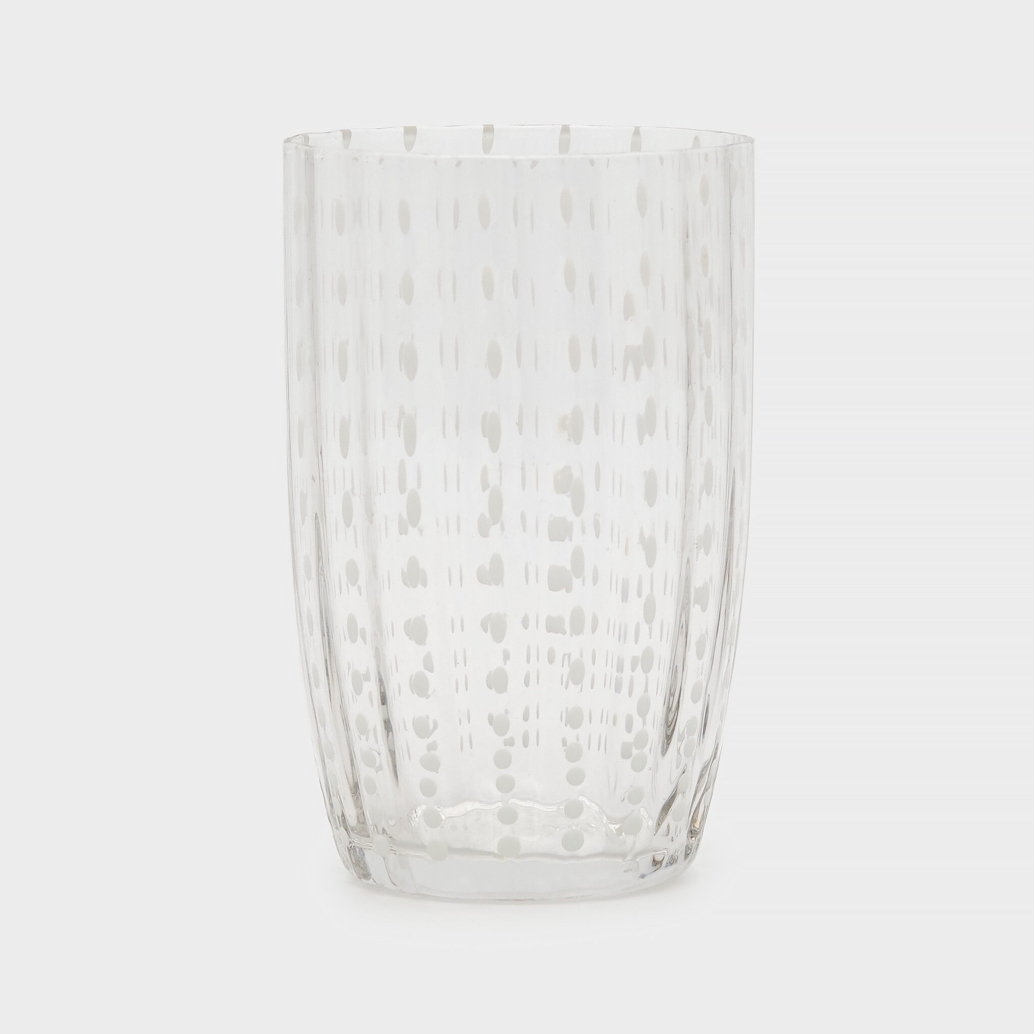 COPO VIDRO ROMEO PINGO BRANCO ALTO 350ml