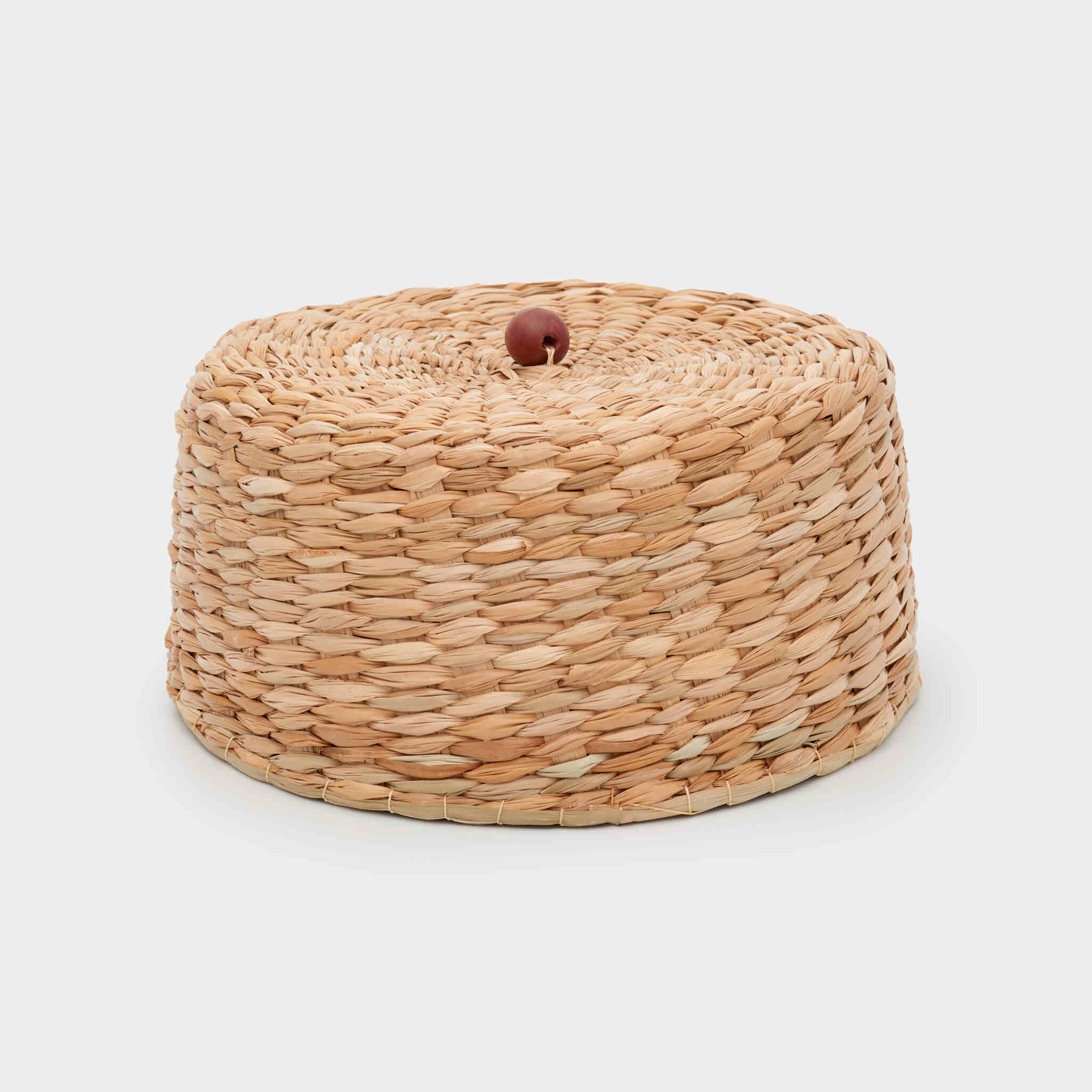 CLOCHE PALHA PUXADOR MADEIRA