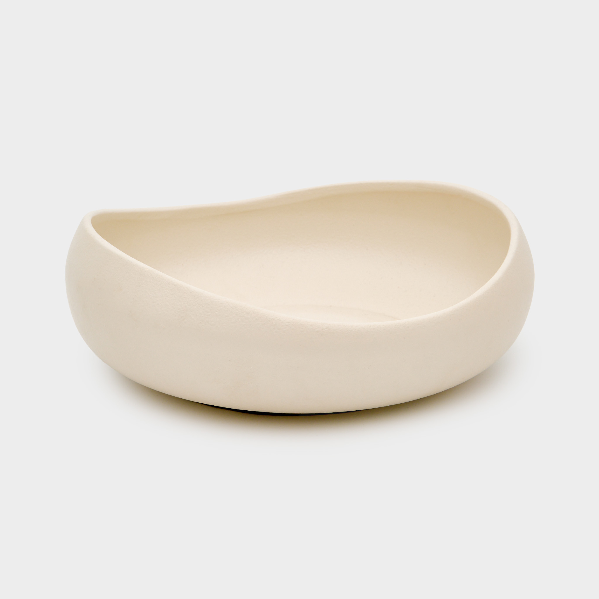 CENTRO DE MESA ORGÂNICO CERÂMICA BRANCO