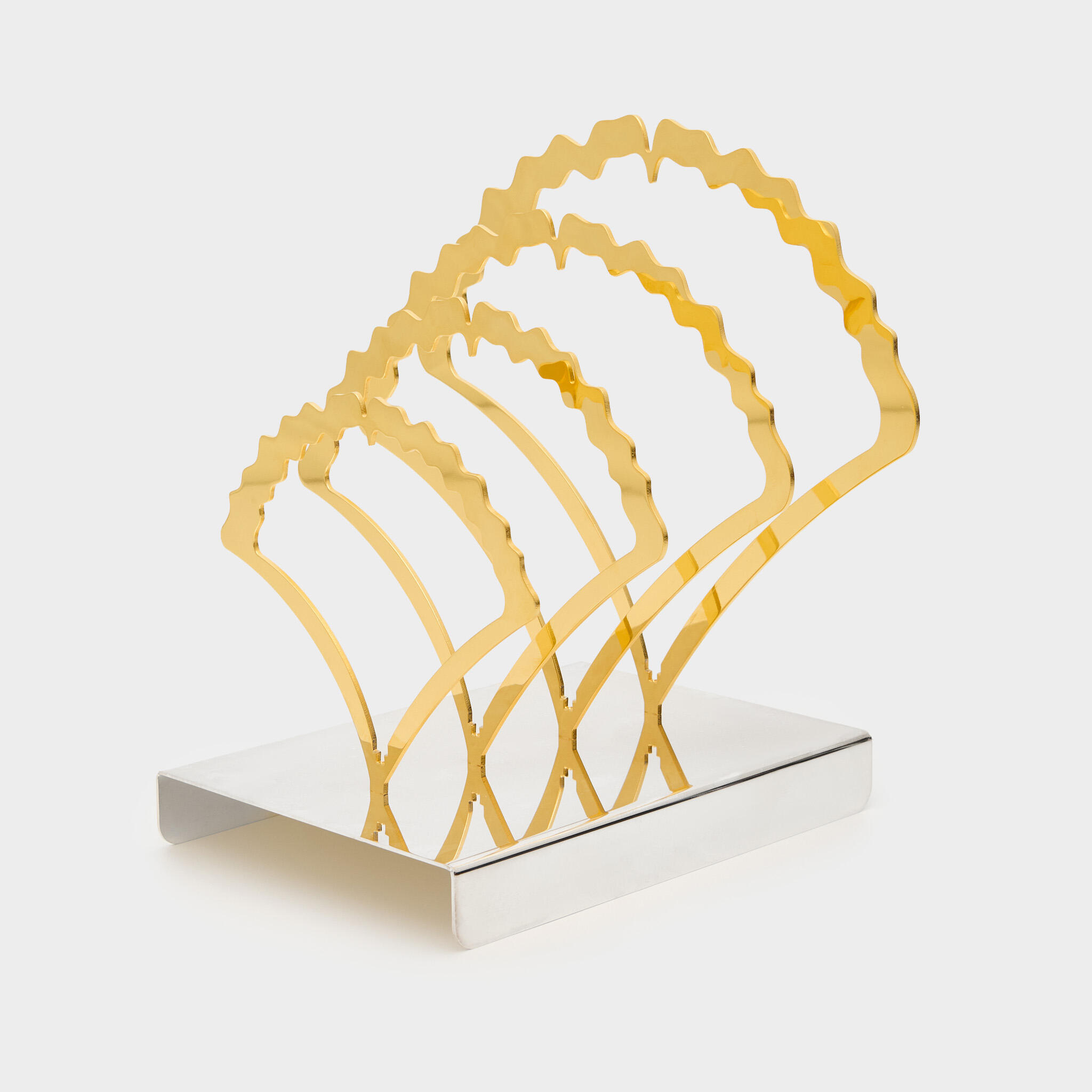 PORTA DOCE BASE PRATA PAVÃO DOURADO