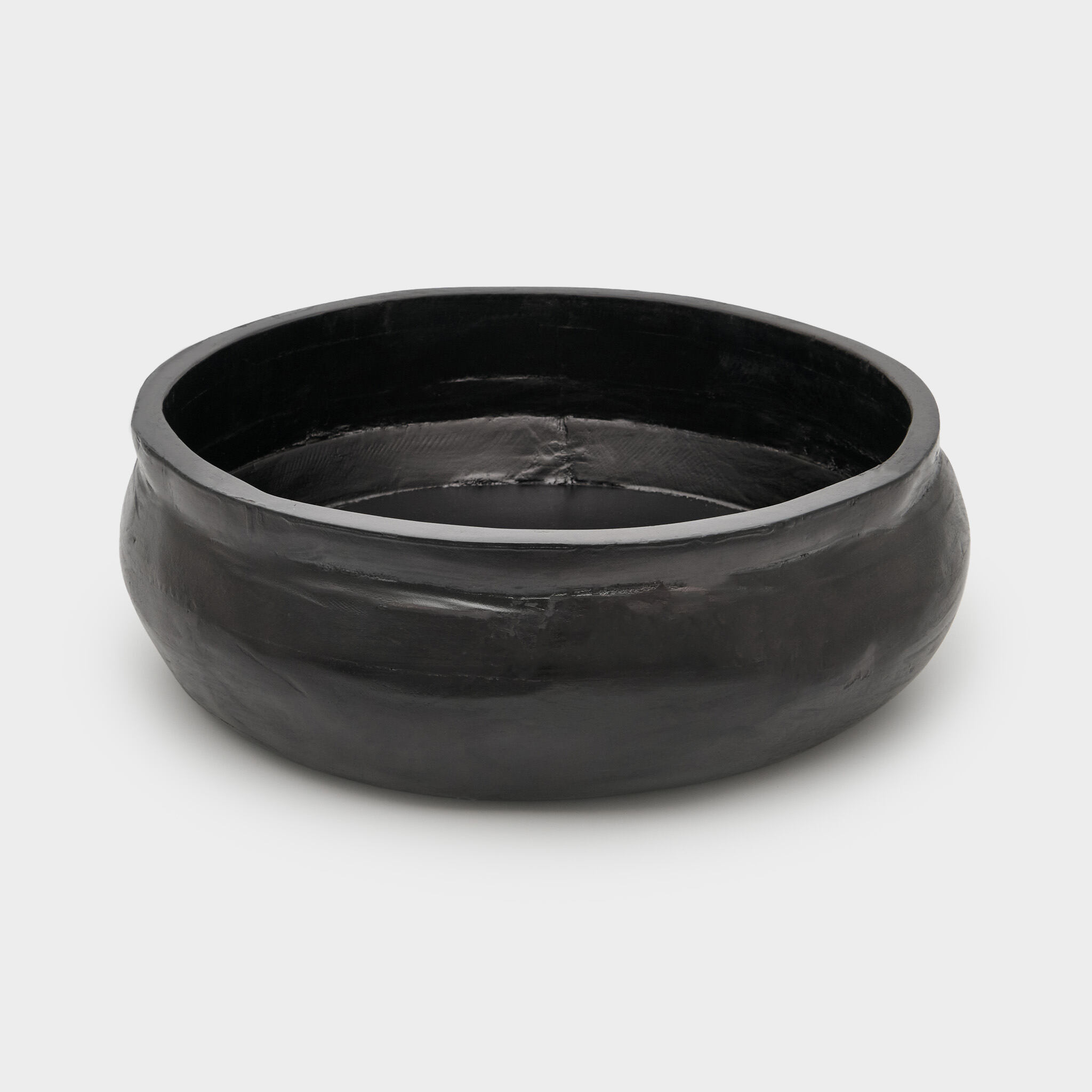 CACHEPOT MADEIRA PRETA